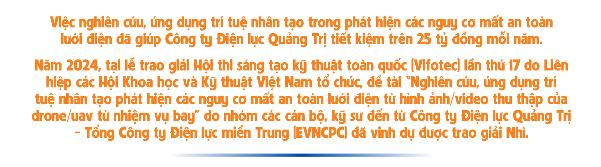 Quản lý lưới điện bằng AI, làm lợi trên 25 tỷ đồng mỗi năm - 1