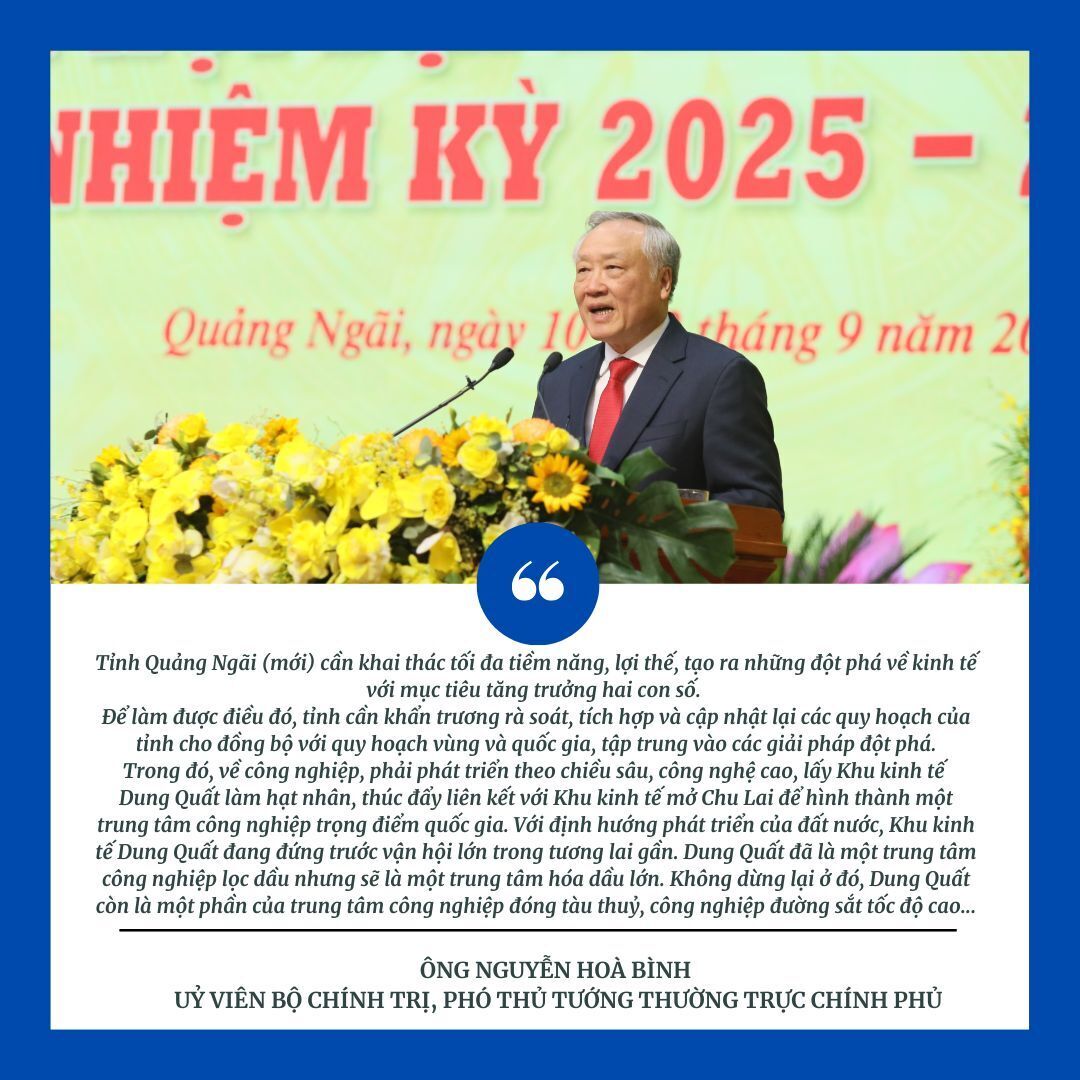 Công nghiệp dẫn dắt khát vọng Quảng Ngãi 2030 - Bài 2: Phác họa bức tranh công nghiệp sau sáp nhập - 1