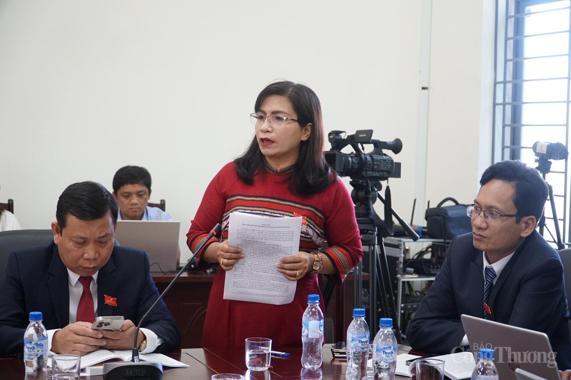 Bà Nguyễn Thị Liên, Bí thư Đảng ủy xã Đăk Hà