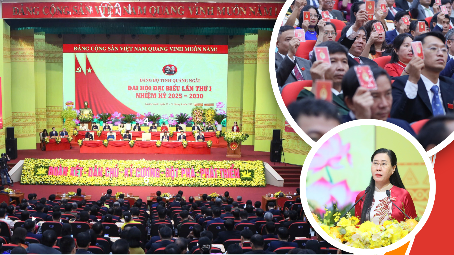 Đại hội Đại biểu Đảng bộ tỉnh Quảng Ngãi lần thứ I, nhiệm kỳ 2025 - 2030 đặt mục tiêu tăng trưởng kinh tế trên 10%/năm, trong đó, công nghiệp đóng vai trò dẫn dắt, mục tiêu tăng 12 - 13%/năm