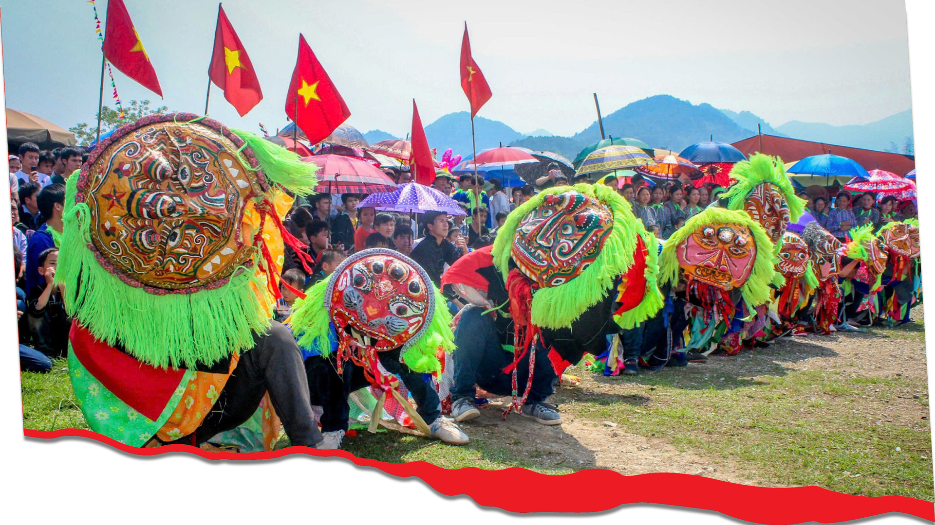 Múa sư tử mèo - linh hồn ngày hội Xuân của người Tày, Nùng xứ Lạng