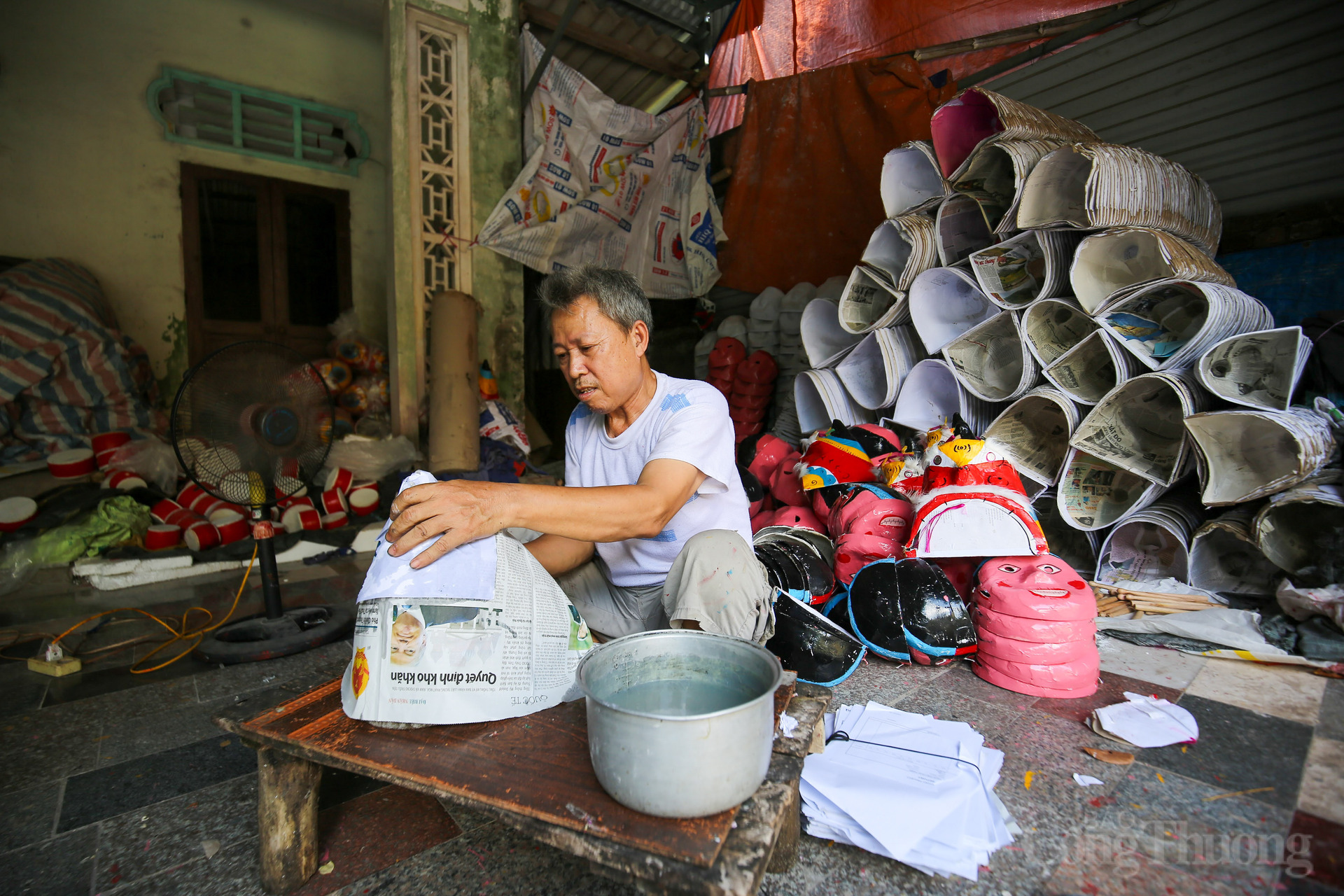 Hồn Việt trong trống ếch, mặt nạ giấy bồi làng Ông Hảo - 2