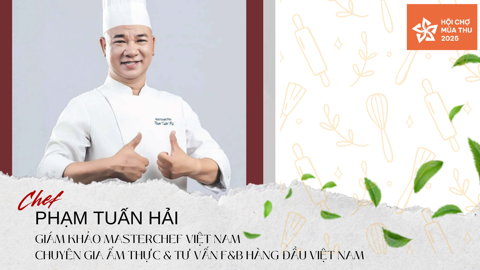 Longform | Ẩm thực Việt: 3 Chef lừng danh hội tụ tại Hội chợ Mùa Thu 2025 - 1