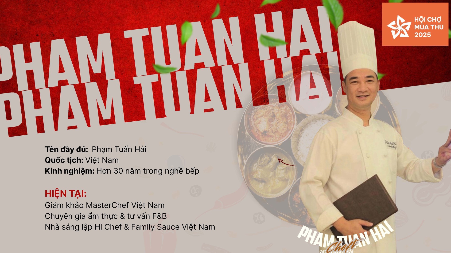 Longform | Ẩm thực Việt: 3 Chef lừng danh hội tụ tại Hội chợ Mùa Thu 2025 - 2