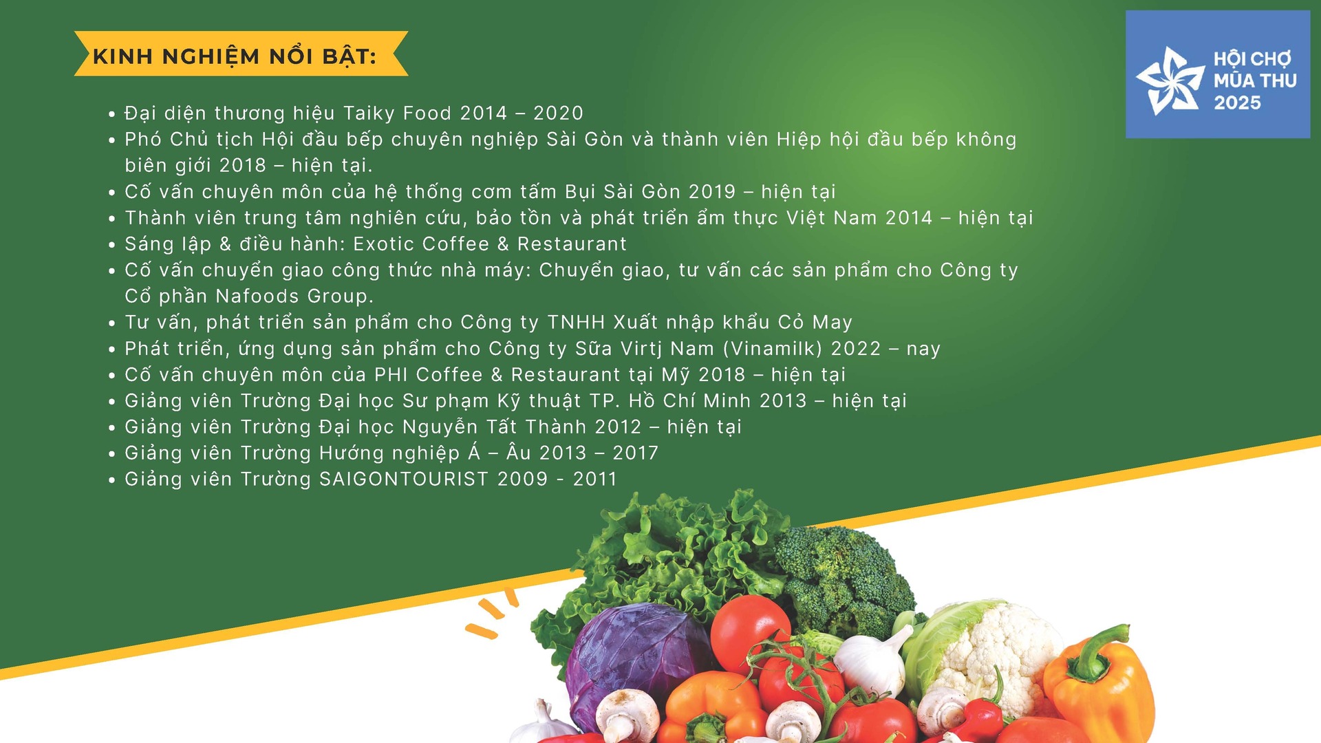Longform | Ẩm thực Việt: 3 Chef lừng danh hội tụ tại Hội chợ Mùa Thu 2025 - 6