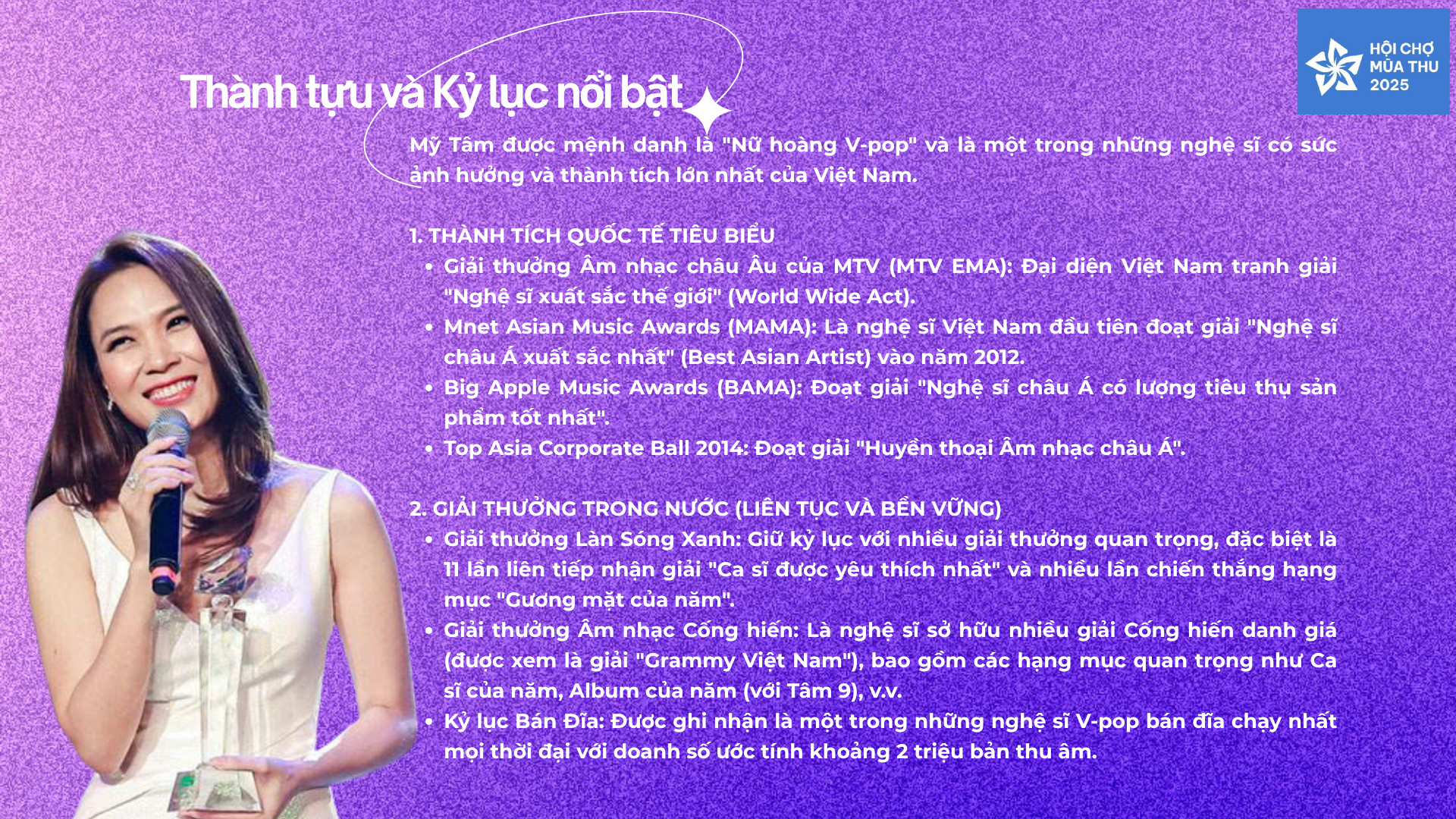 Longform | Hội chợ Mùa Thu 2025: Mỹ Tâm, Phương Mỹ Chi âm nhạc kết nối - 2