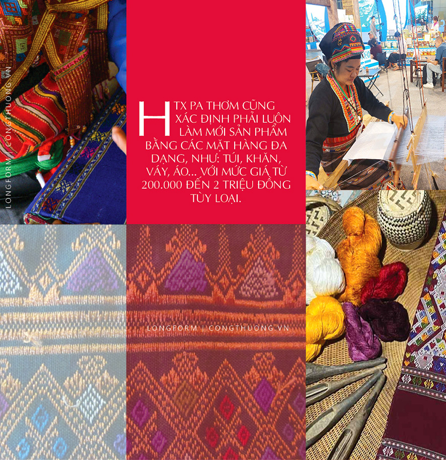 Longform | Thổ cẩm Pa Thơm: Sắc màu dân tộc lan tỏa Hội chợ Mùa Thu - 6