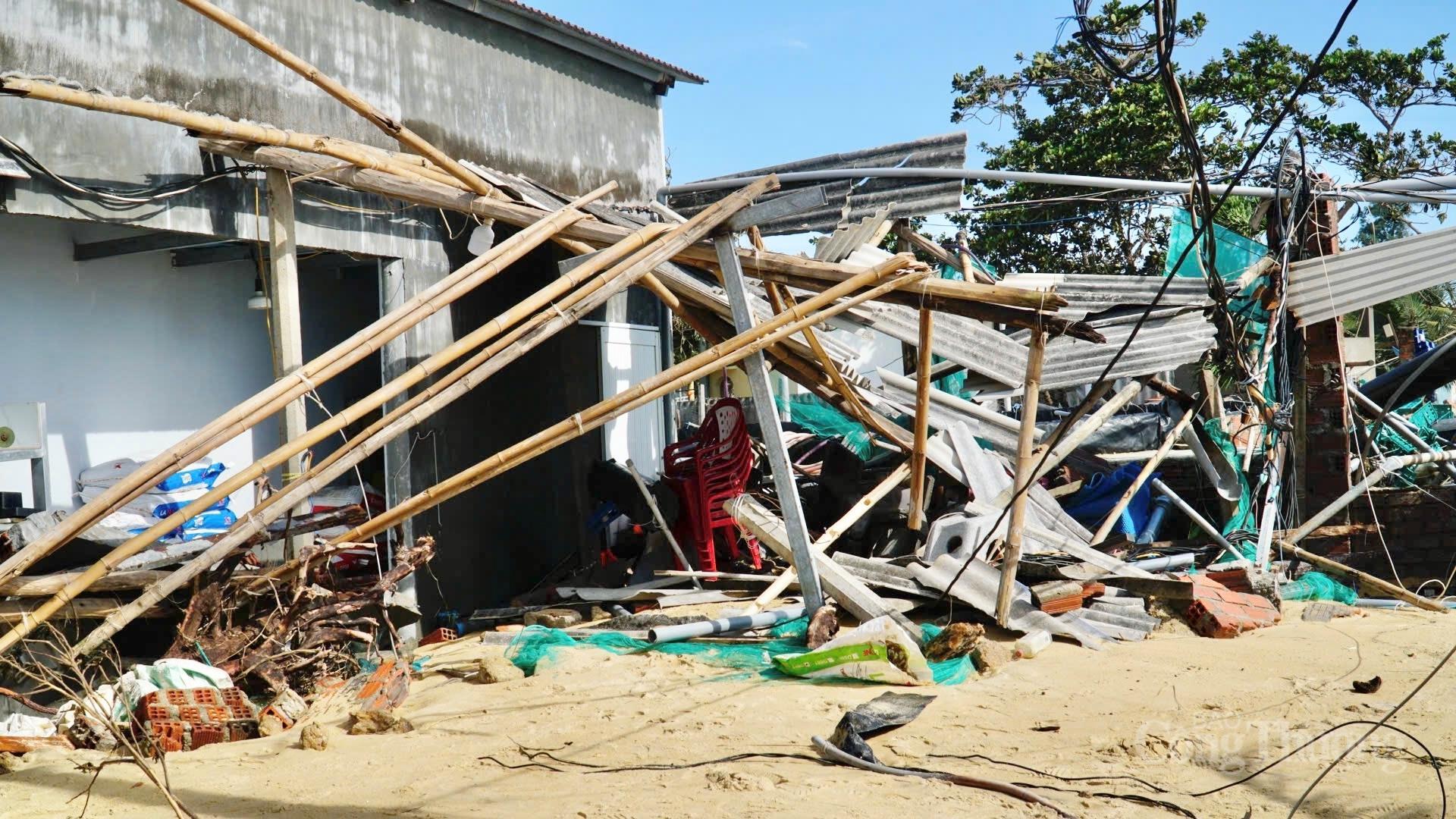 Gia Lai: Giữa đổ nát hoang tàn, tình người neo lại sau bão Kalmaegi - 1