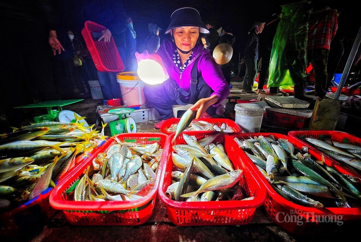 Nhộn nhịp chợ cá lớn nhất Hà Tĩnh sau những ngày mưa lũ - 13