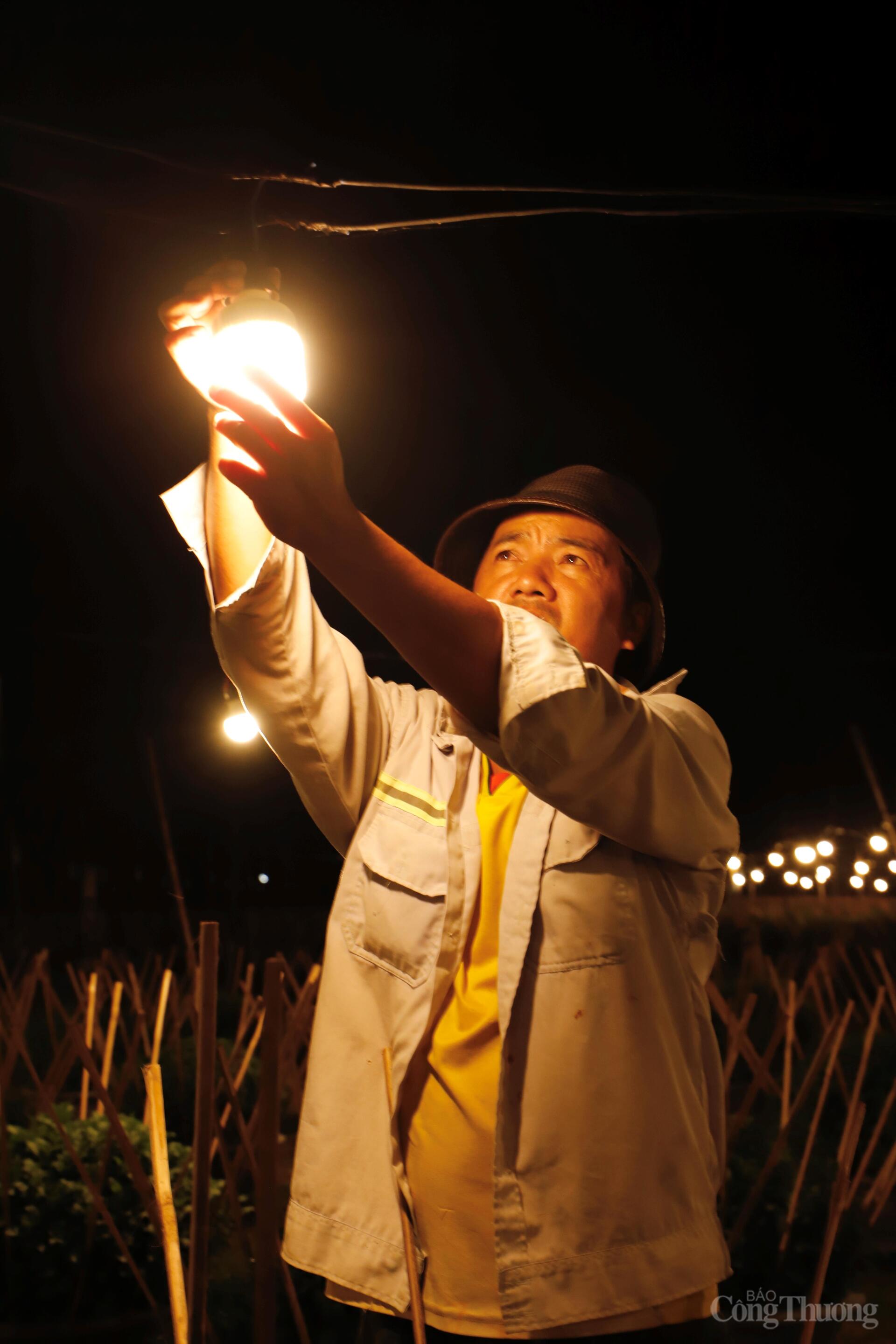 Nhà vườn Gia Lai xuyên đêm chong đèn thức cùng hoa Tết - 8