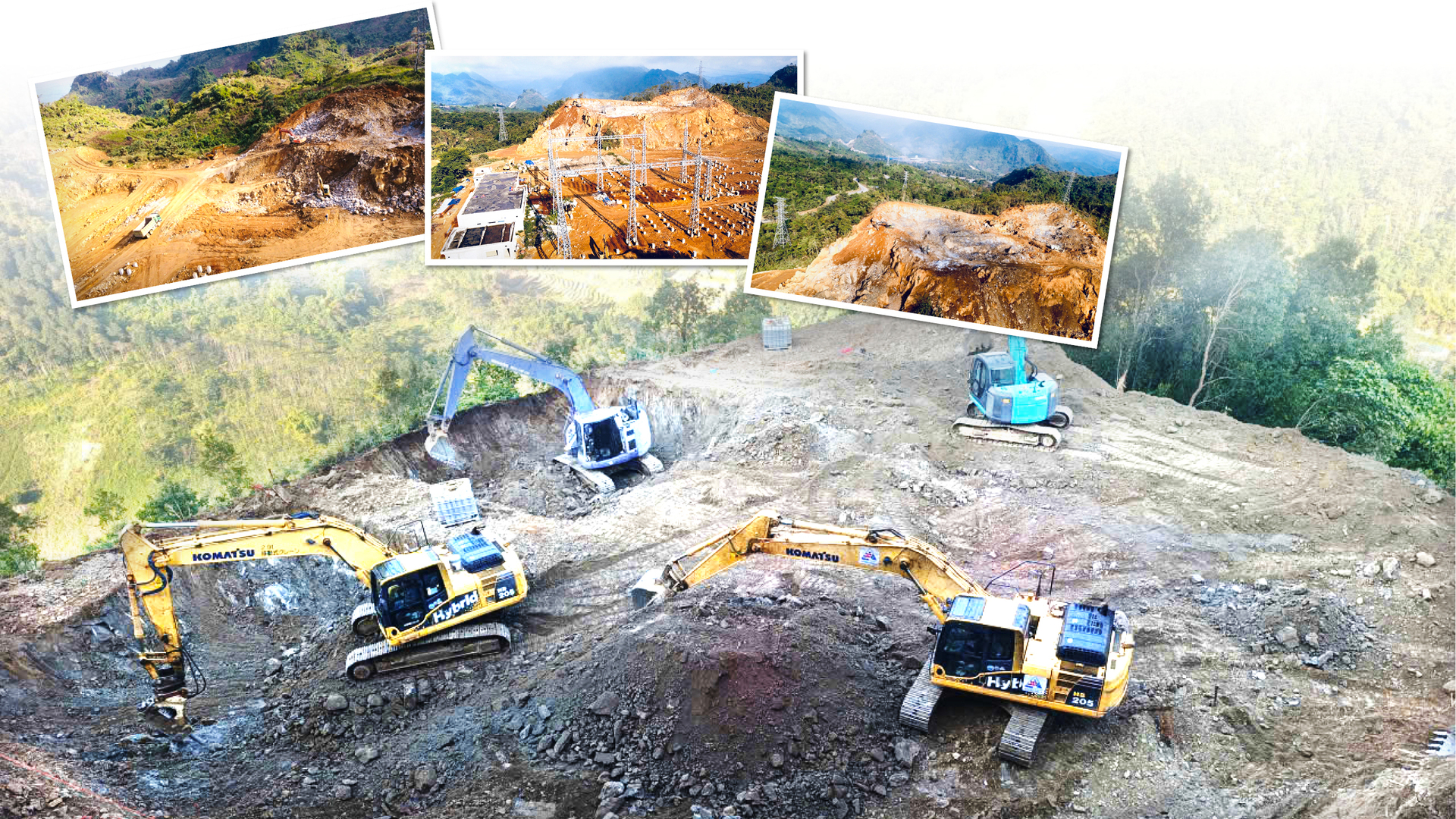 Rộn ràng trên công trường 220kV Than Uyên - Lào Cai - 4