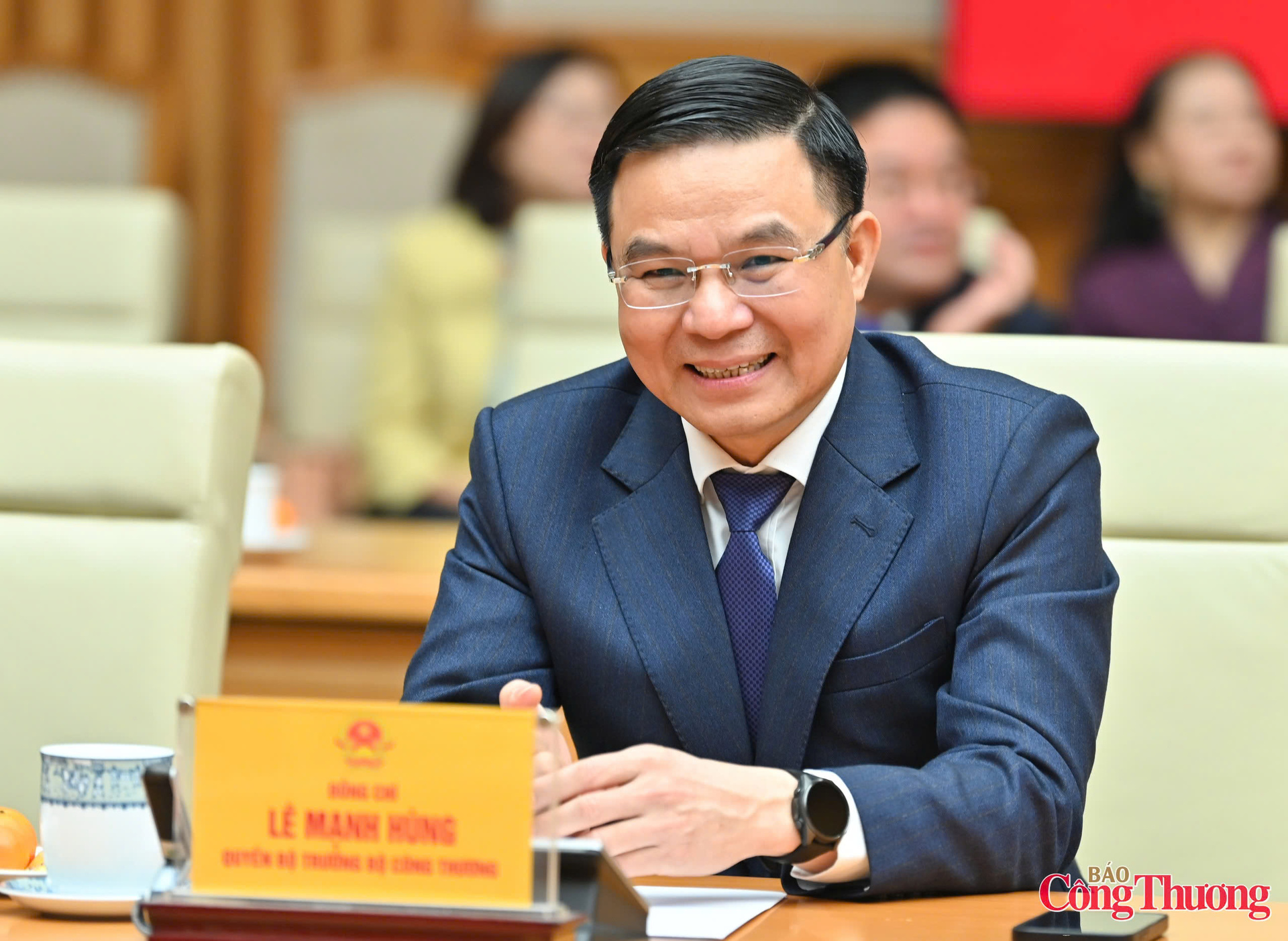 Quyền Bộ trưởng Bộ Công Thương Lê Mạnh Hùng.