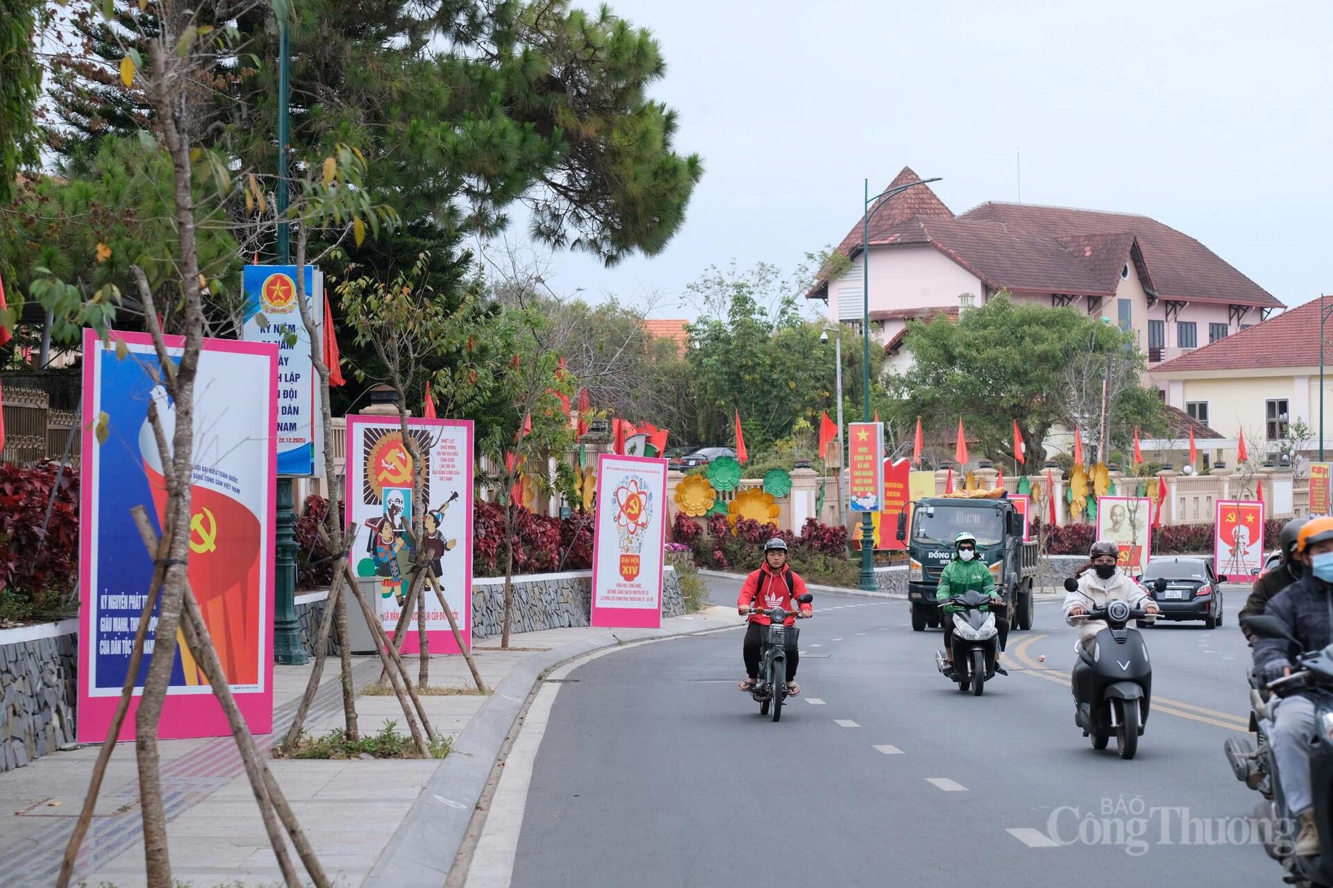 Công tác tuyên truyền Đại hội XIV của Đảng được Lâm Đồng triển khai đồng bộ trước, trong và sau Đại hội. Ảnh: Lê Sơn