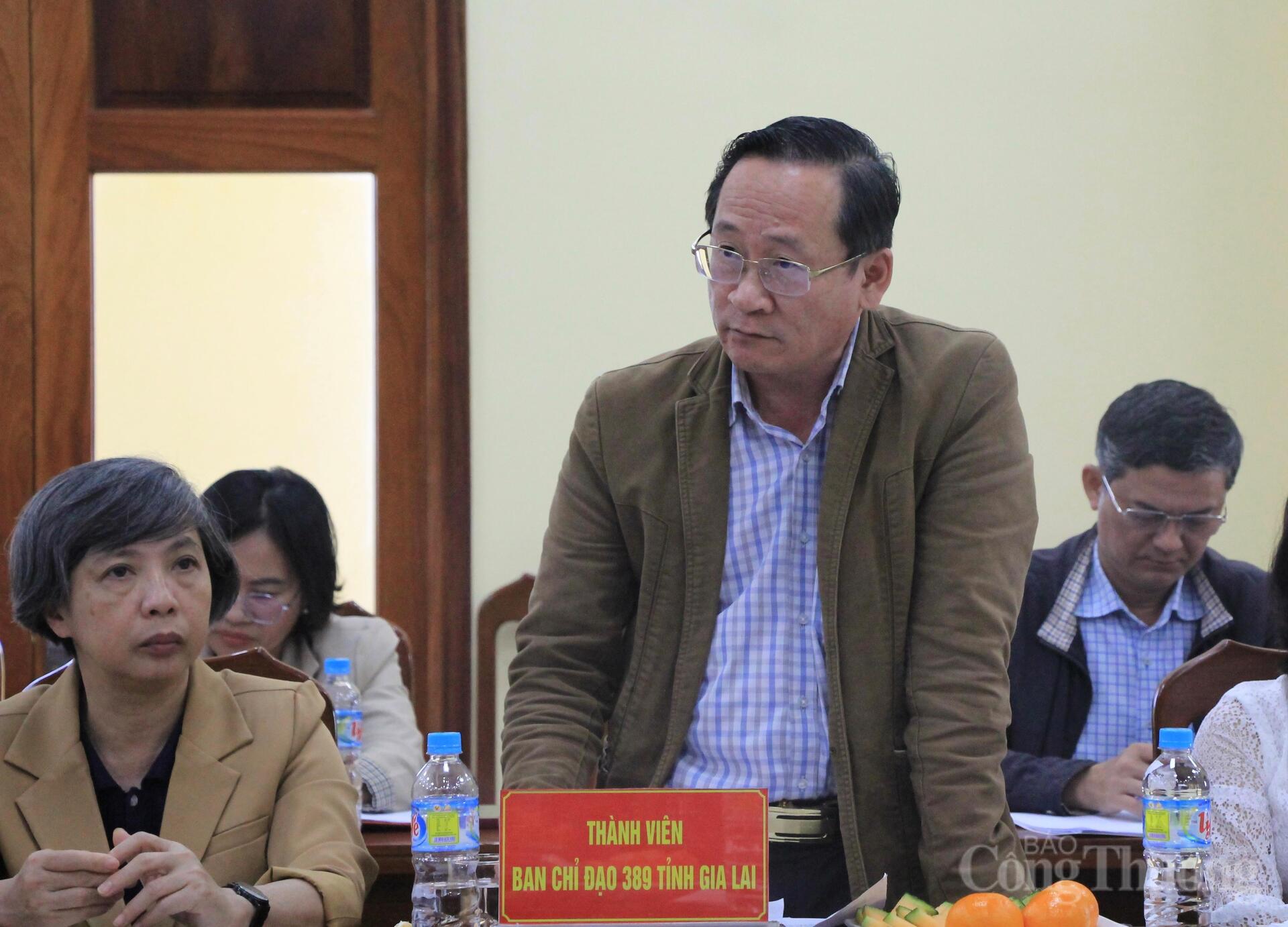 Ban Chỉ đạo 389 quốc gia làm việc với Ban Chỉ đạo 389 tỉnh Gia Lai - 14