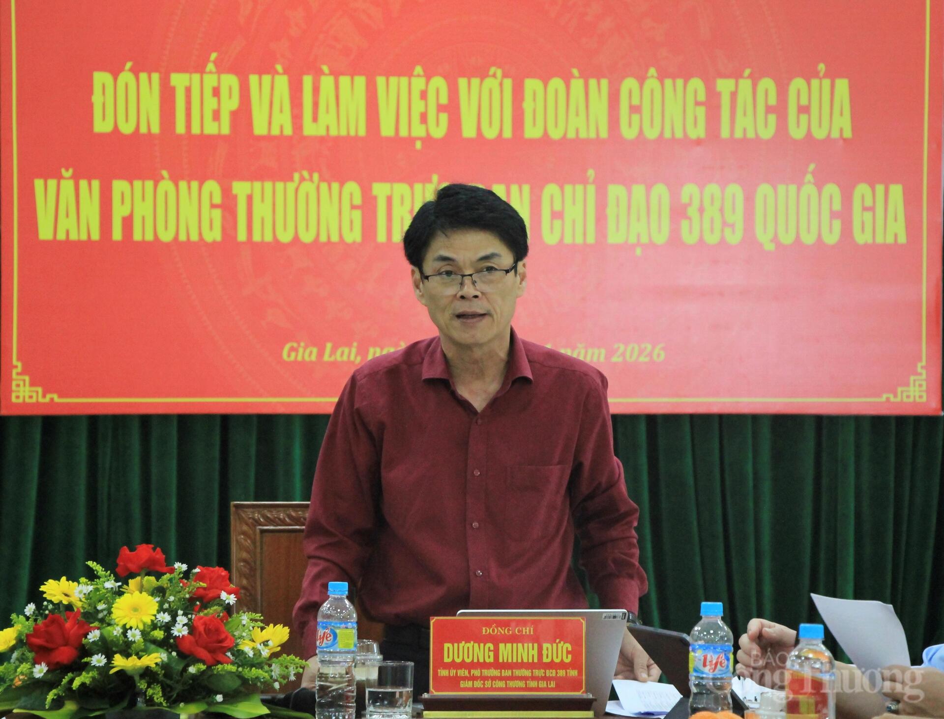 Ban Chỉ đạo 389 quốc gia làm việc với Ban Chỉ đạo 389 tỉnh Gia Lai - 3