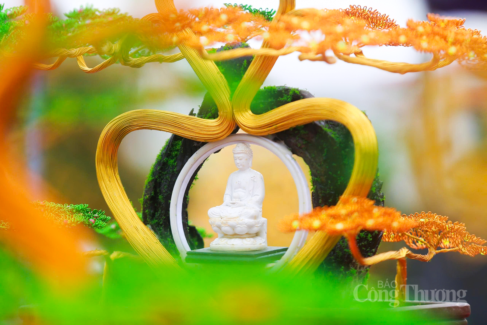 Bonsai bằng dây đồng ‘hút khách’ dịp cận Tết tại Hà Tĩnh - 7