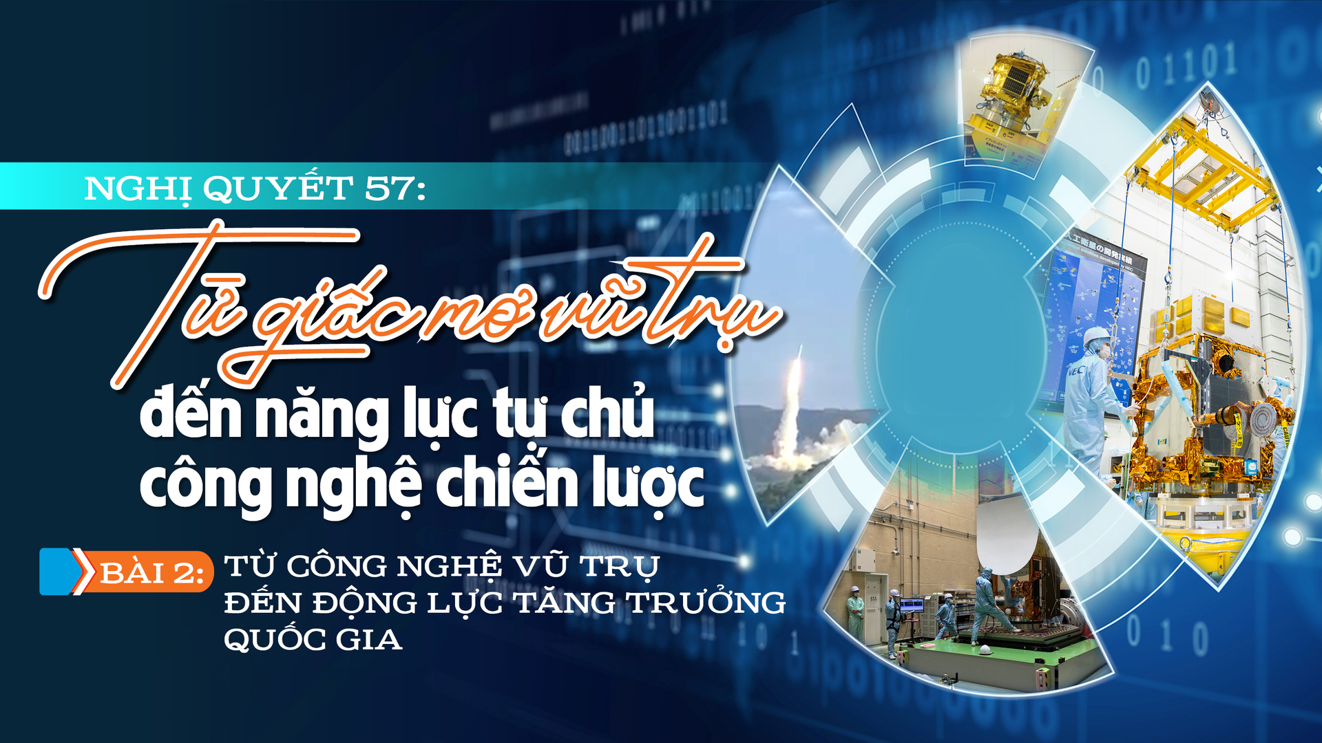 Bài 2: Từ công nghệ vũ trụ đến động lực tăng trưởng quốc gia - 1