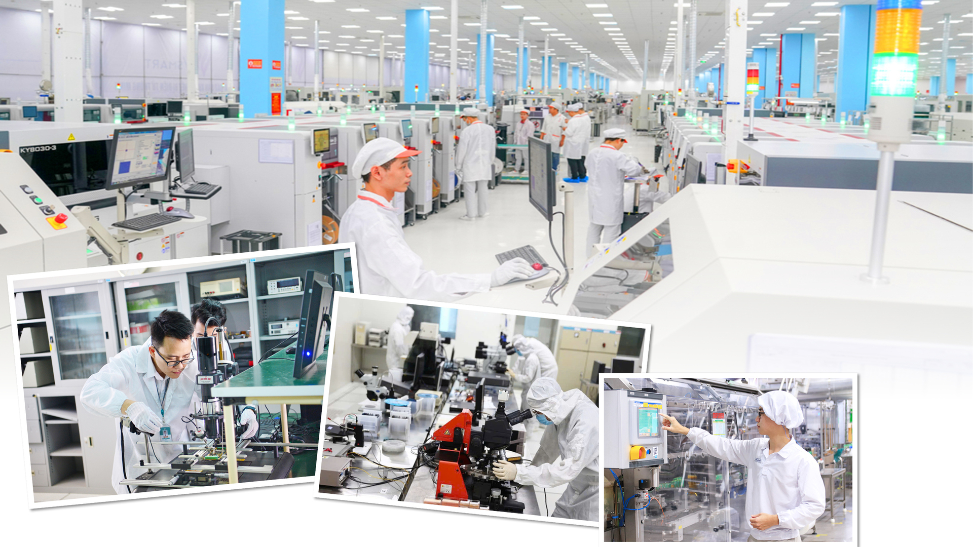 Cơ cấu ngành công nghiệp đang chuyển dịch theo hướng hiện đại