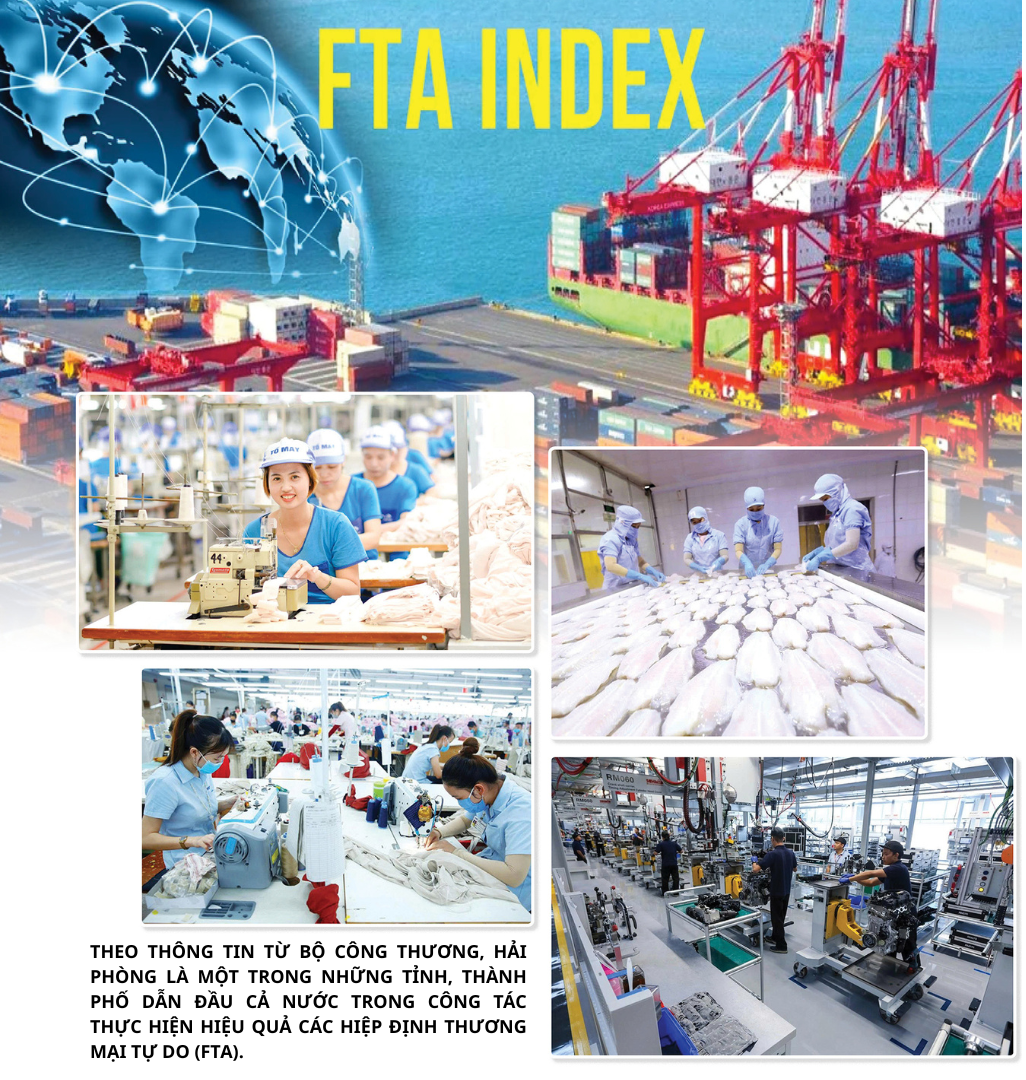 Hải Phòng đặt mục tiêu nâng cao thứ hạng trong FTA Index - 2