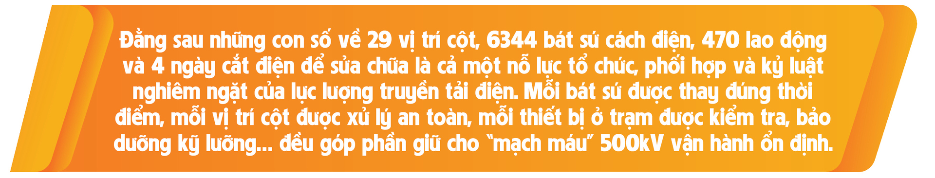 Thay sứ đường dây 500kV Vũng Áng - Quảng Trị: Giữ vững trục truyền tải xương sống Bắc - Nam - 15