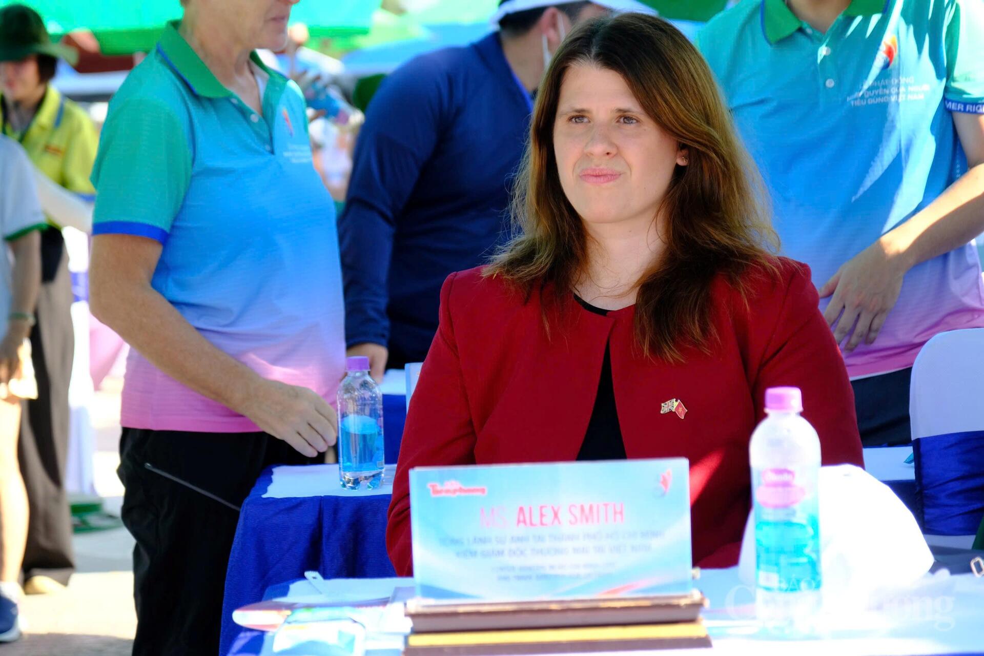 Bà Alex Smith, Tổng lãnh sự Anh tại TP. Hồ Chí Minh. Ảnh: Lê Sơn