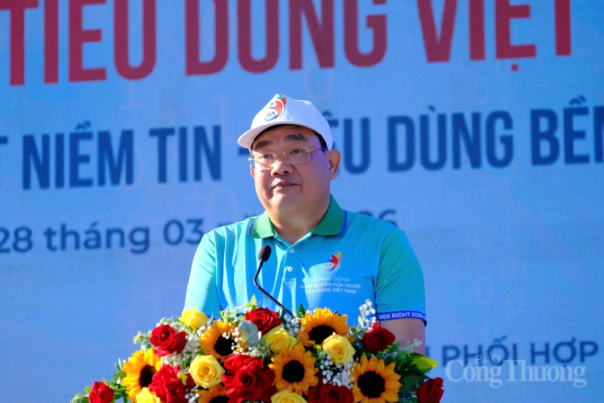 Ông Trịnh Minh Hoàng, Phó Chủ tịch UBND tỉnh Khánh Hòa phát biểu. Ảnh: Lê Sơn