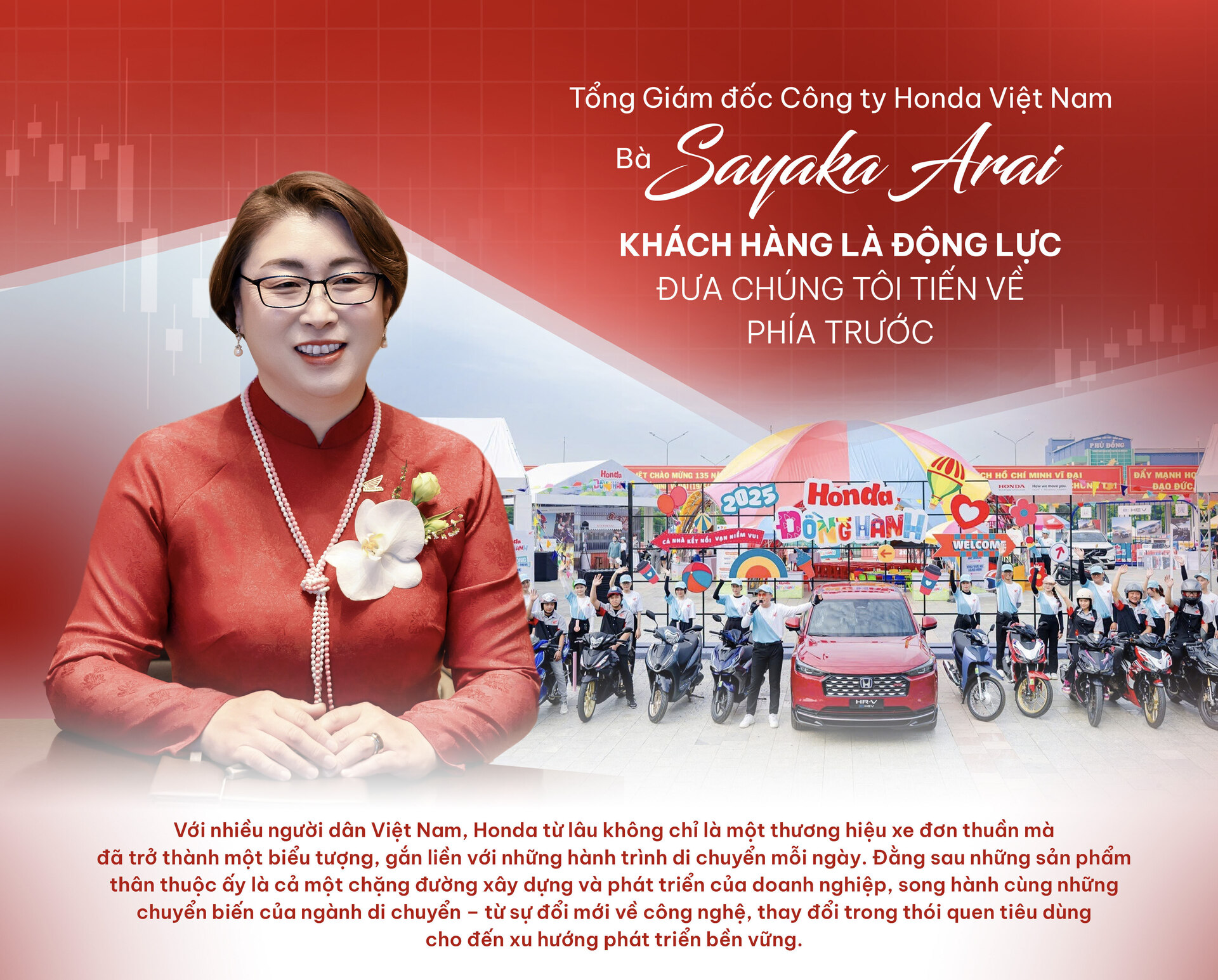 Tổng Giám đốc Honda Việt Nam: 'Khách hàng là động lực đưa chúng tôi tiến về phía trước'  - 1