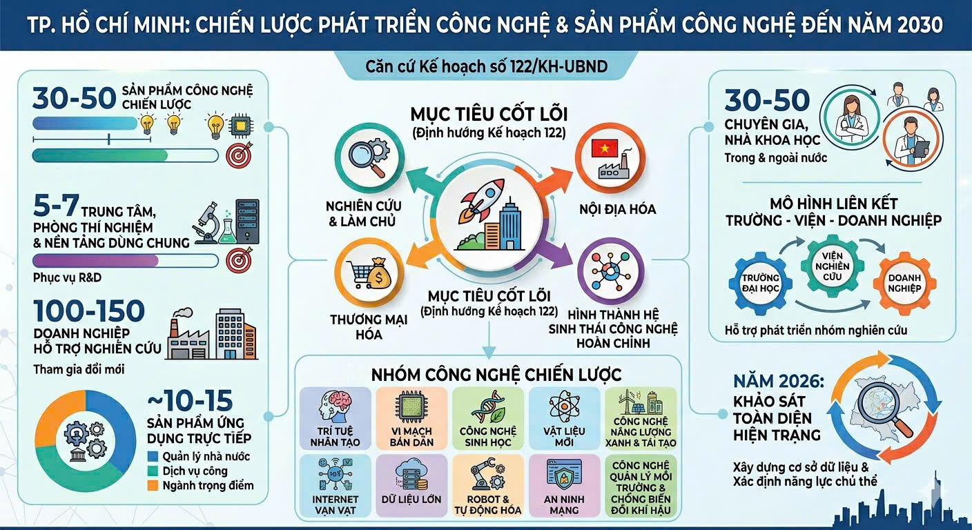 Infographic | TP. Hồ Chí Minh: Hướng tới hệ sinh thái đổi mới sáng tạo - 1