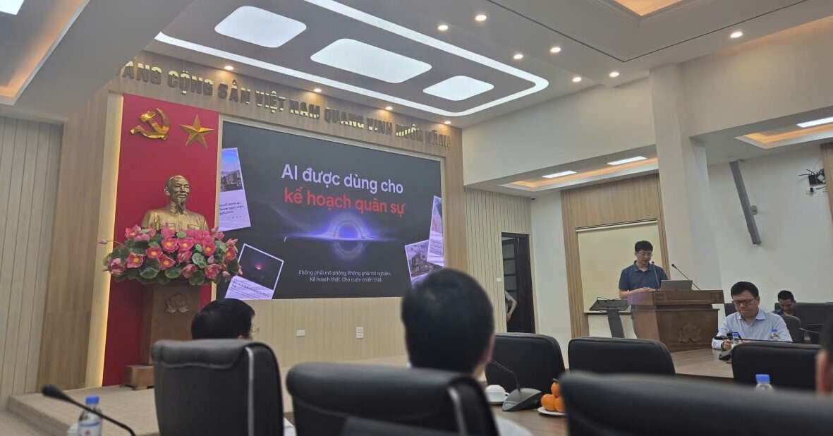 AI còn được dùng cho cả kế hoạch quân sự. Ảnh: Nguyên Khánh