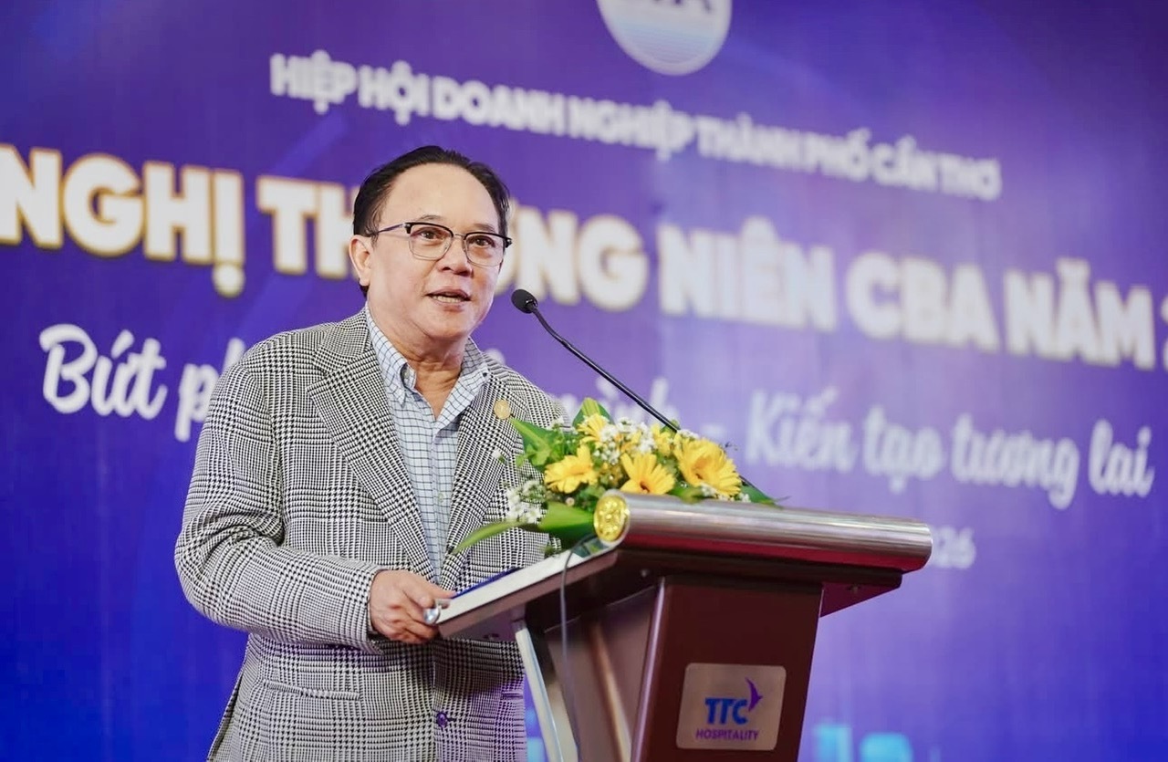 Ông Nguyễn Văn Hào, Chủ tịch Hiệp hội Doanh nghiệp Thành phố Cần Thơ.