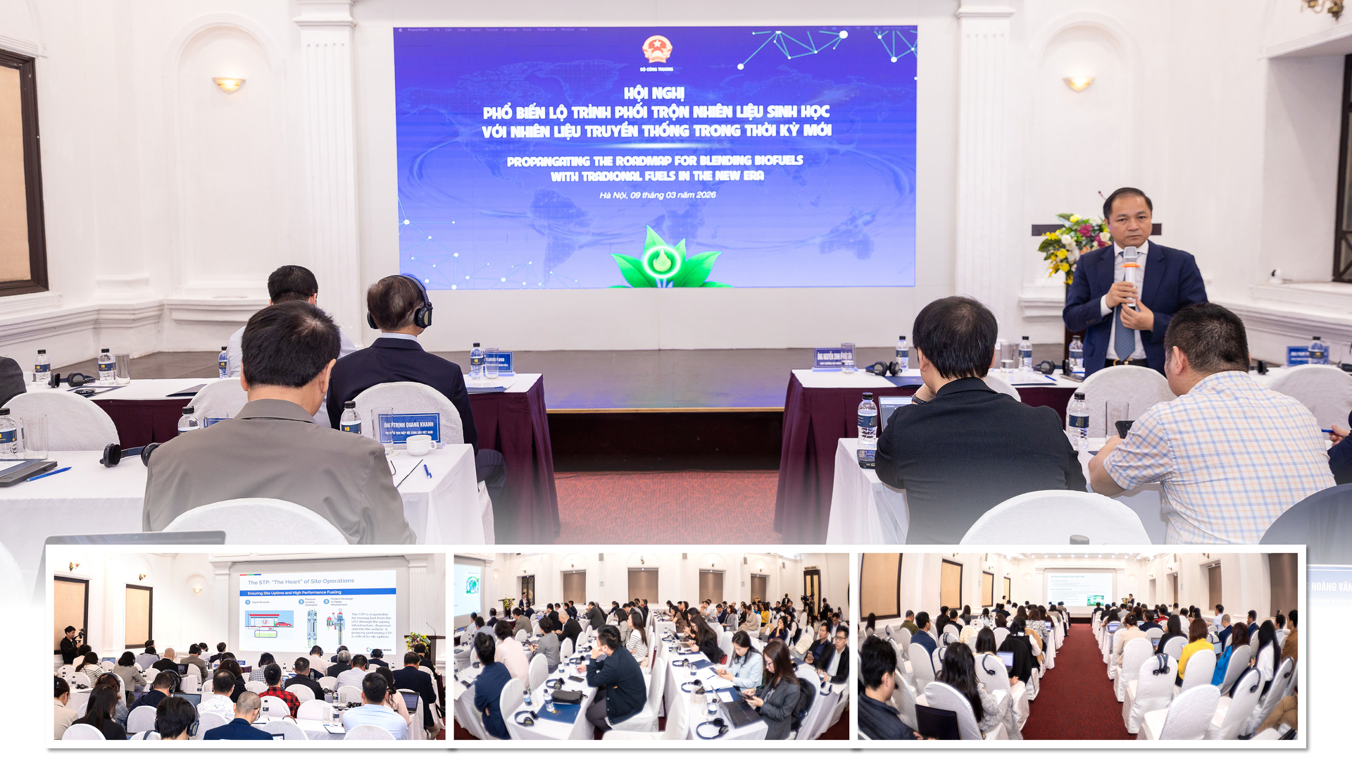 Hội nghị phổ biến lộ trình phối trộn nhiên liệu sinh học với nhiên liệu truyền thống trong thời kỳ mới do Bộ Công Thương tổ chức