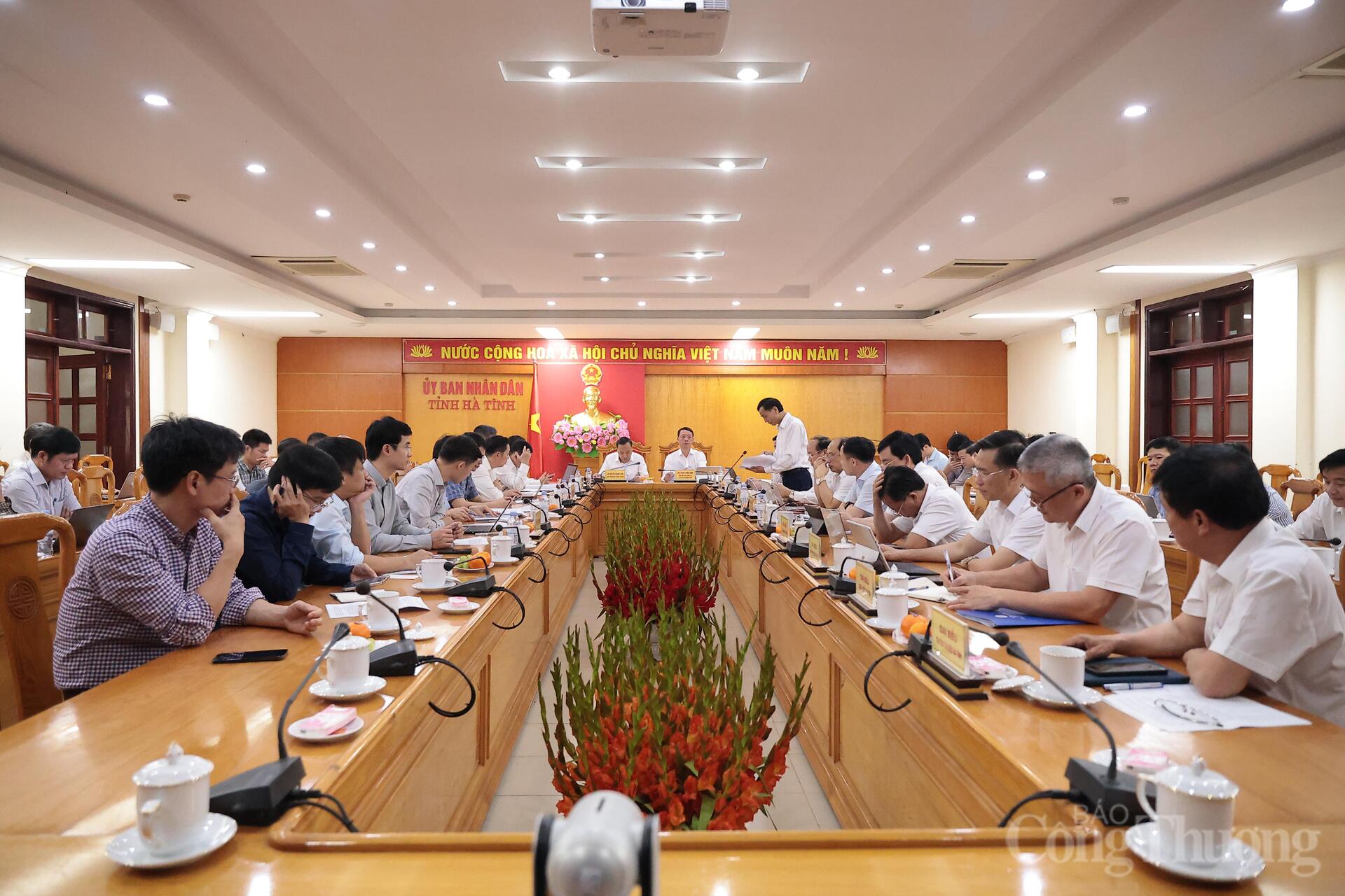 Thứ trưởng Nguyễn Hoàng Long làm việc với Hà Tĩnh về thực hiện Quy hoạch điện VIII điều chỉnh - 1