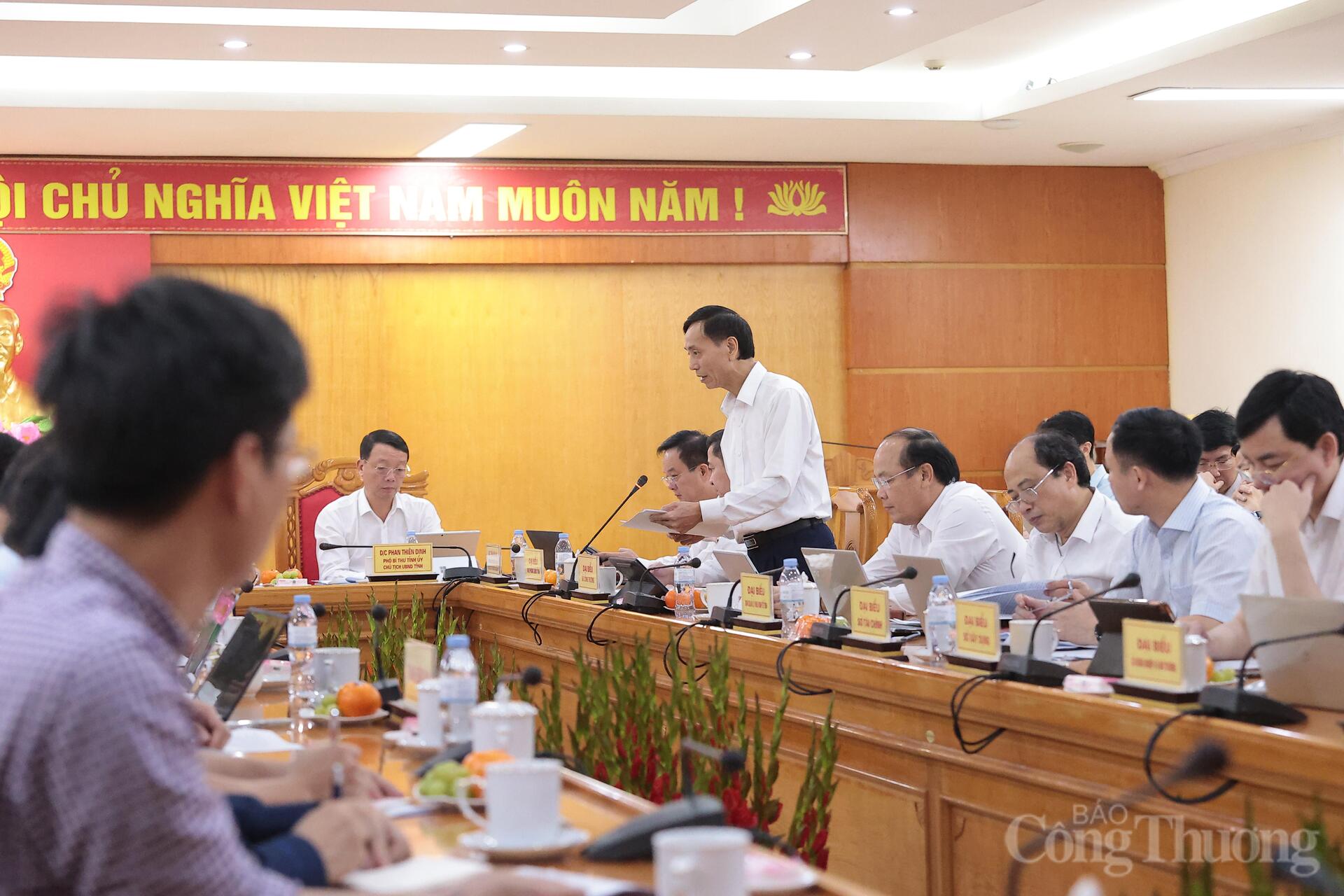 Thứ trưởng Nguyễn Hoàng Long làm việc với Hà Tĩnh về thực hiện Quy hoạch điện VIII điều chỉnh - 9