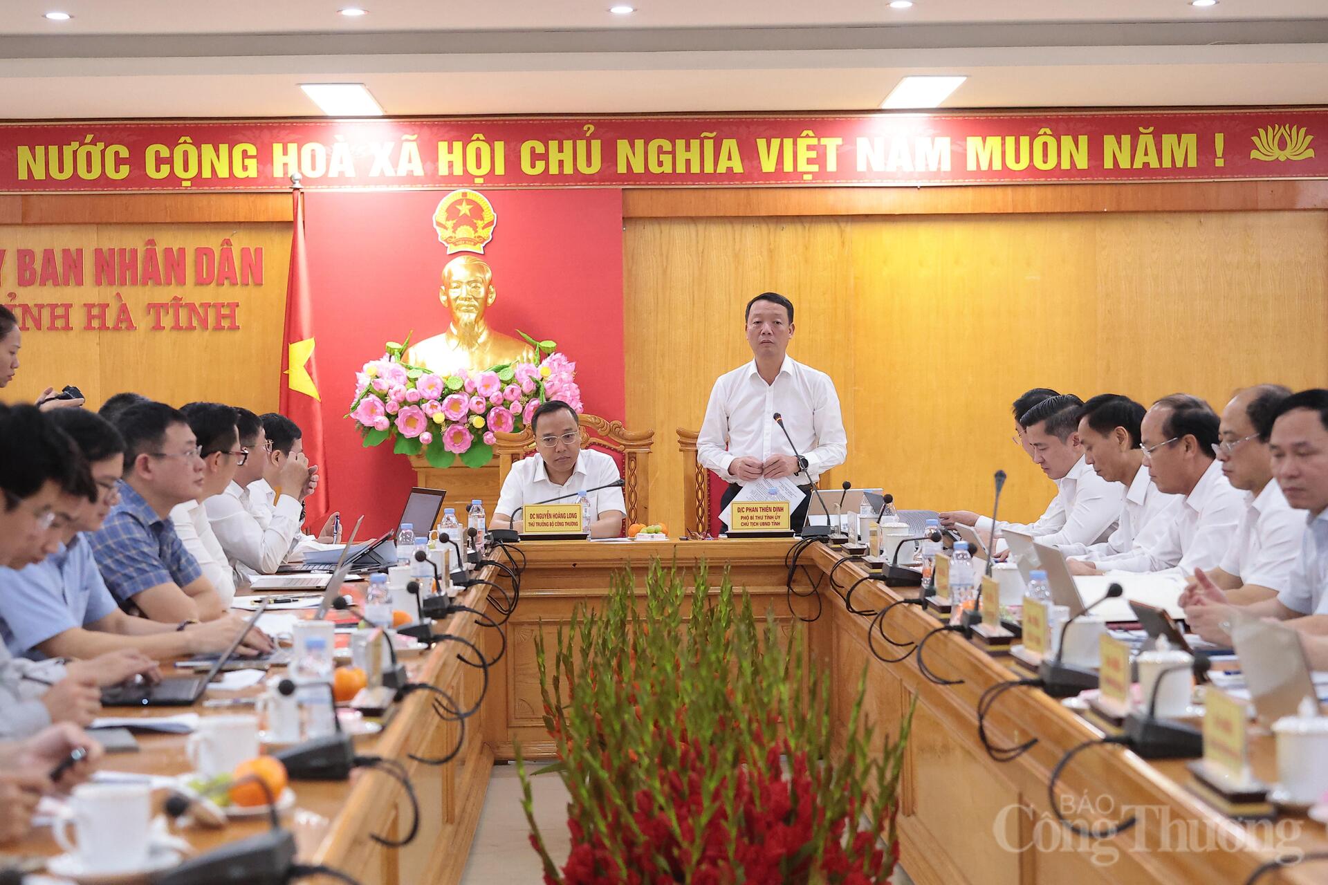 Thứ trưởng Nguyễn Hoàng Long làm việc với Hà Tĩnh về thực hiện Quy hoạch điện VIII điều chỉnh - 8