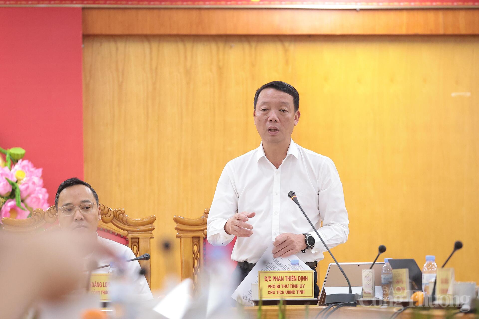 Thứ trưởng Nguyễn Hoàng Long làm việc với Hà Tĩnh về thực hiện Quy hoạch điện VIII điều chỉnh - 12