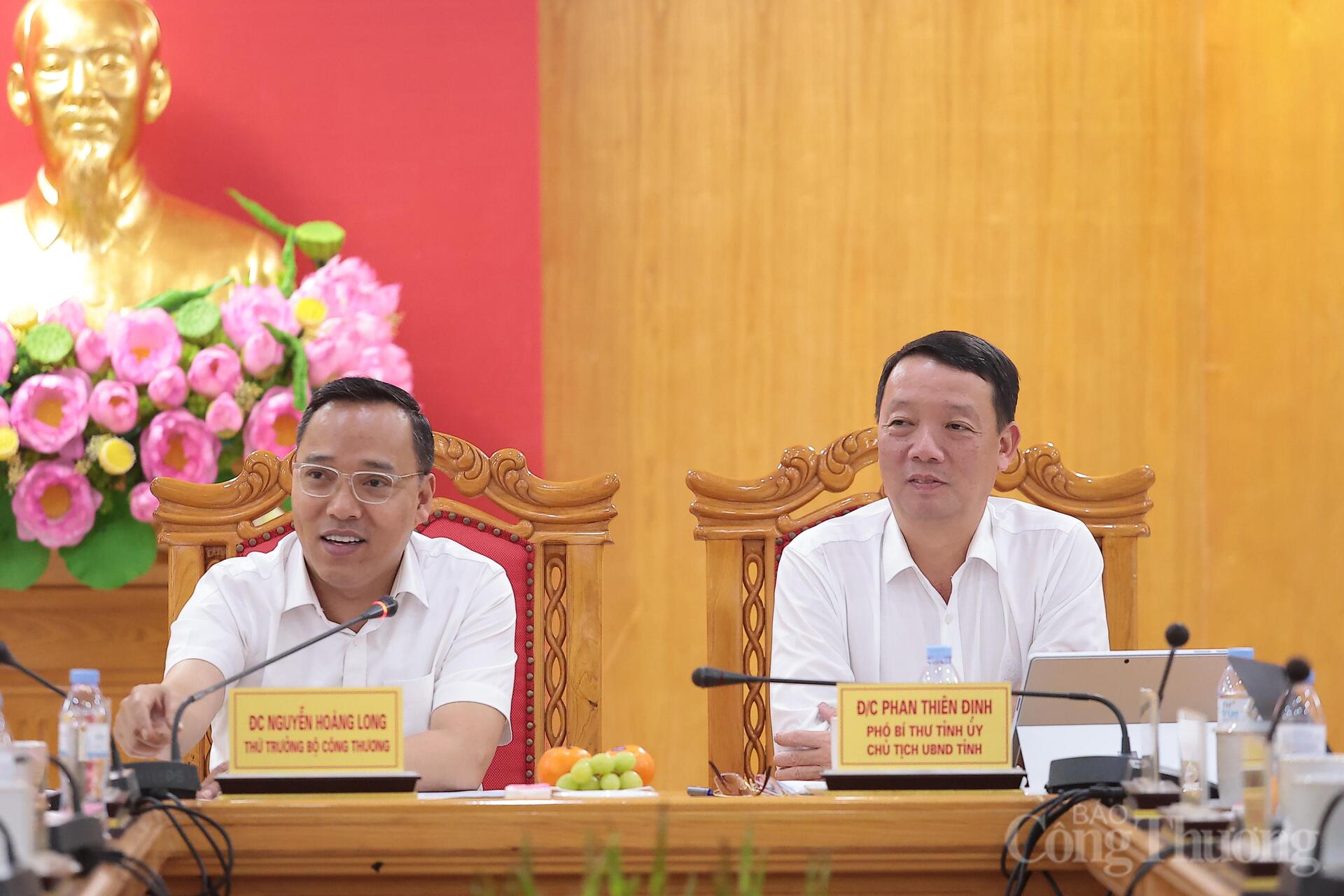 Thứ trưởng Nguyễn Hoàng Long làm việc với Hà Tĩnh về thực hiện Quy hoạch điện VIII điều chỉnh - 11