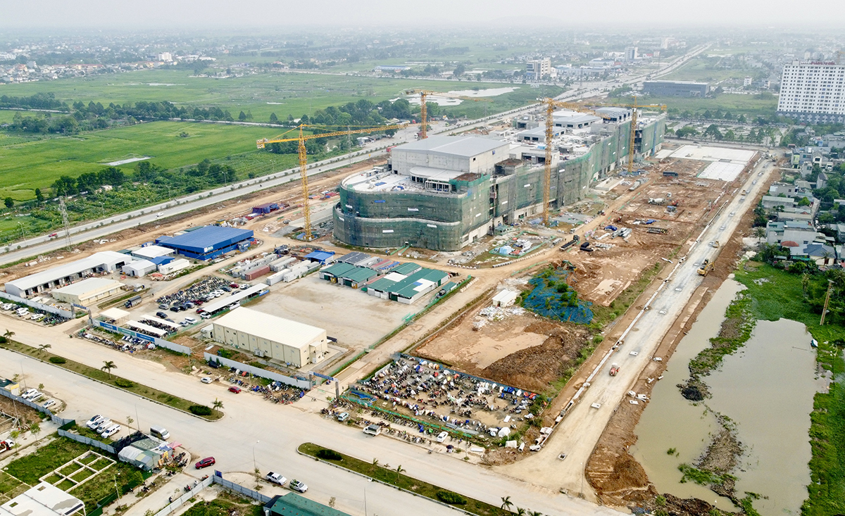 Tăng tốc thi công, sớm đưa Aeon Mall Thanh Hóa vào hoạt động - 1