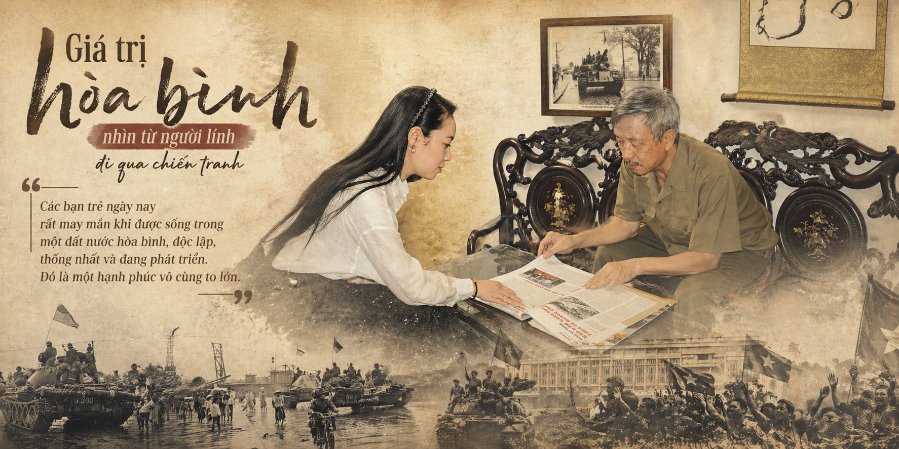 Longform | Đại tá Nguyễn Khắc Nguyệt: Hòa bình là điều vô giá - 5