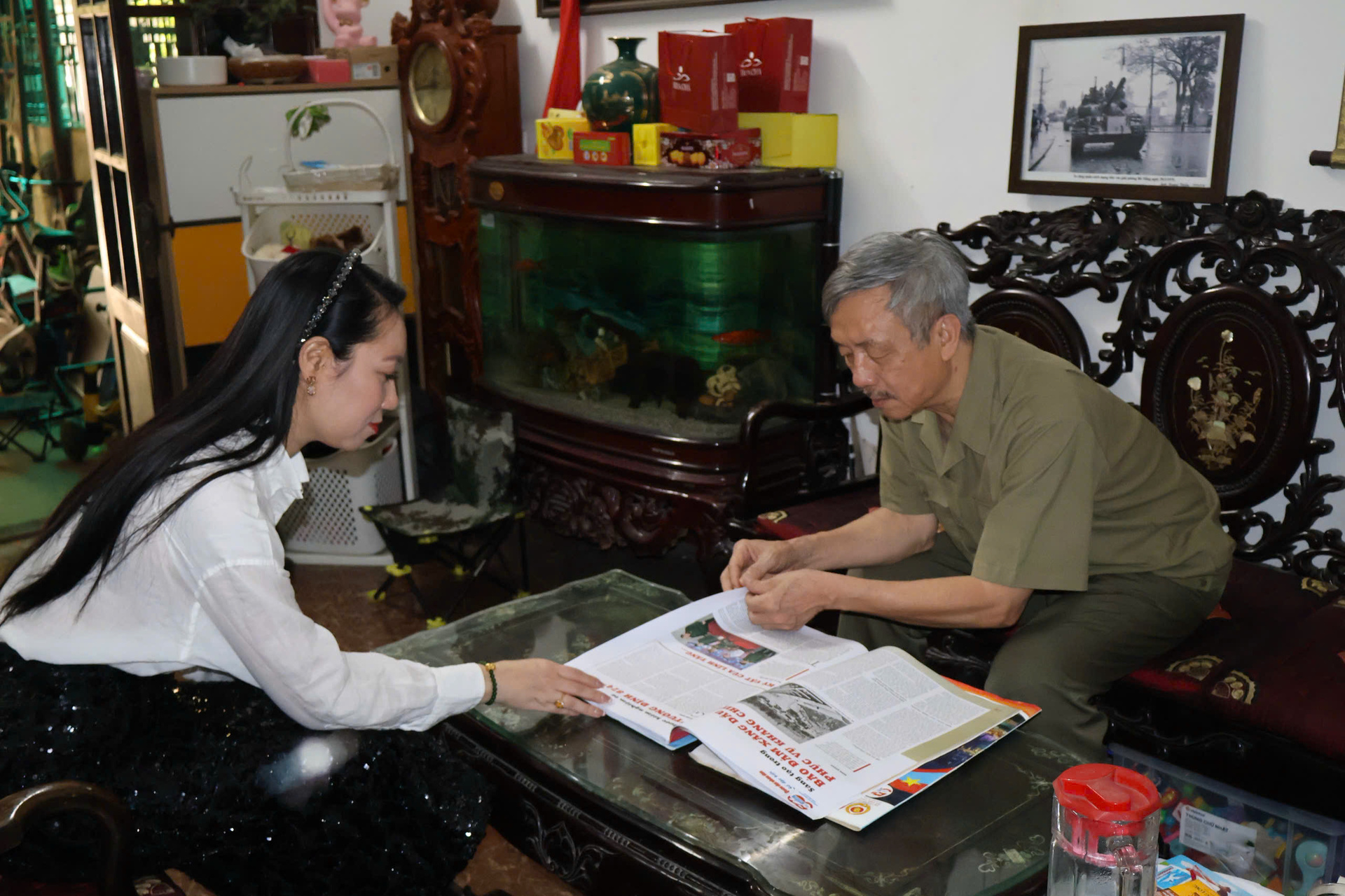"Không được quên lịch sử, không được quên quá khứ hào hùng của dân tộc” là lời nhắn nhủ của Đại tá Nguyễn Khắc Nguyệt tới thế hệ hôm nay.