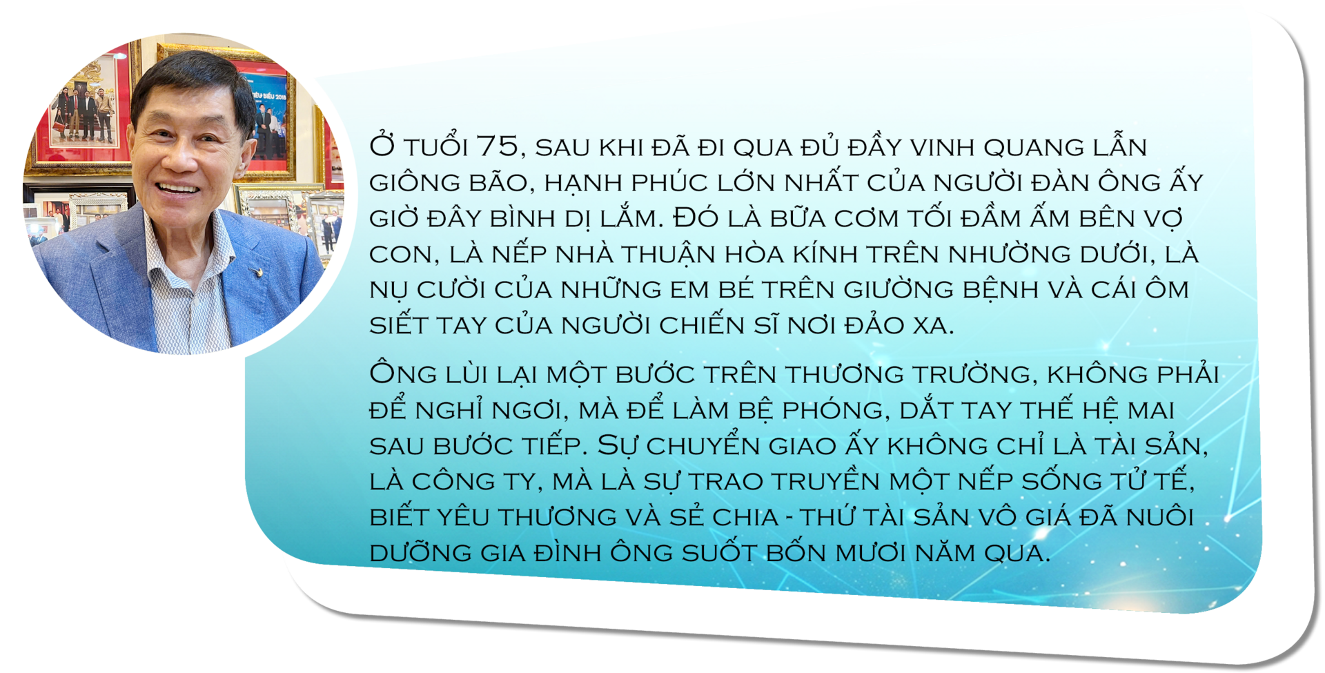 Doanh nhân Johnathan Hạnh Nguyễn: Bình yên bên tổ ấm, trọn vẹn với cộng đồng - 15