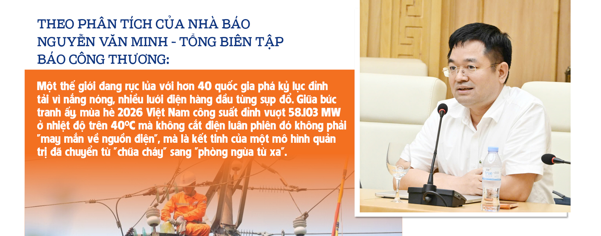 Nắng nóng phá kỷ lục phụ tải lịch sử và kỳ tích bảo đảm điện hè 2026 - Bài 1: Bản lĩnh điều hành - 1