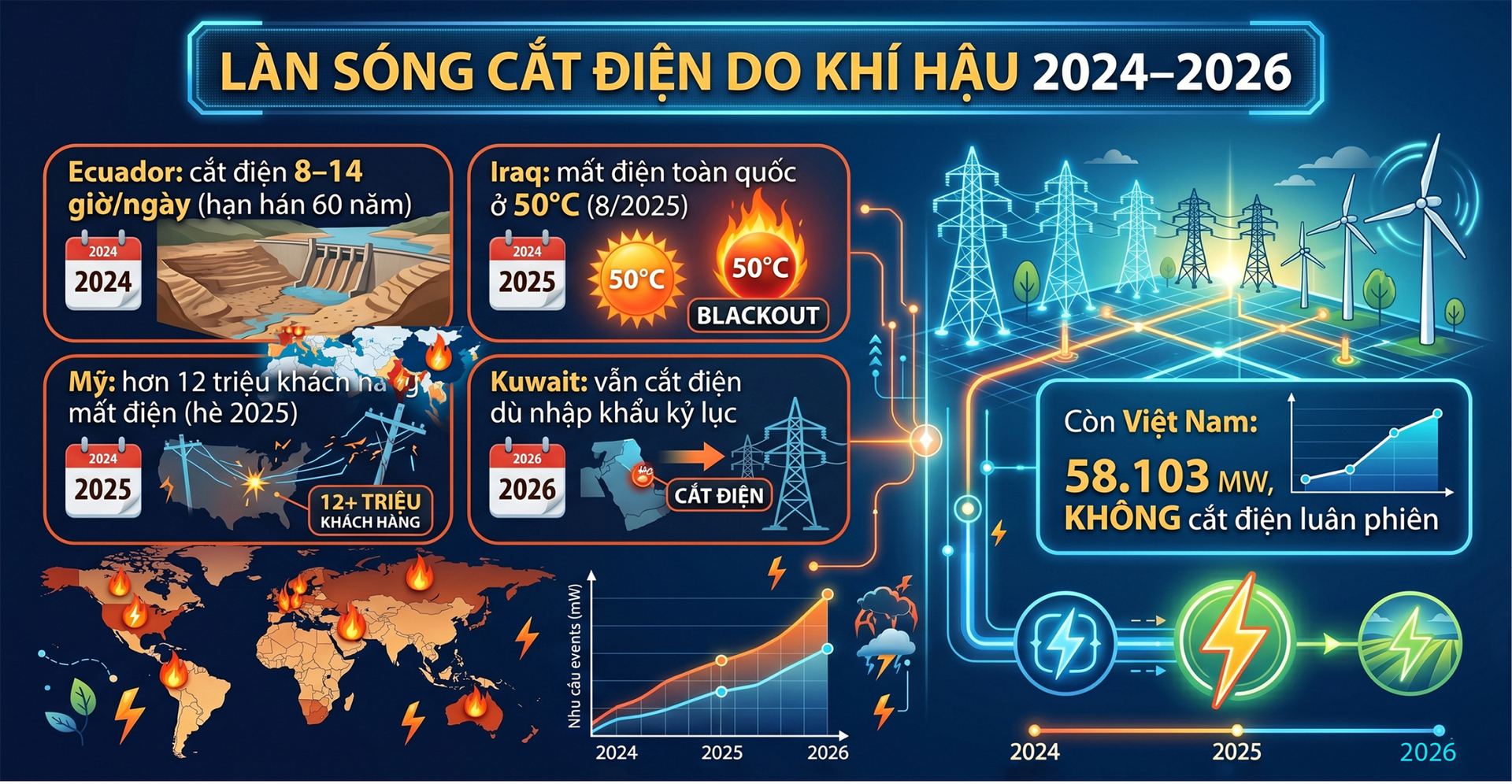 Nắng nóng phá kỷ lục phụ tải lịch sử và kỳ tích bảo đảm điện hè 2026 - Bài 1: Bản lĩnh điều hành - 5