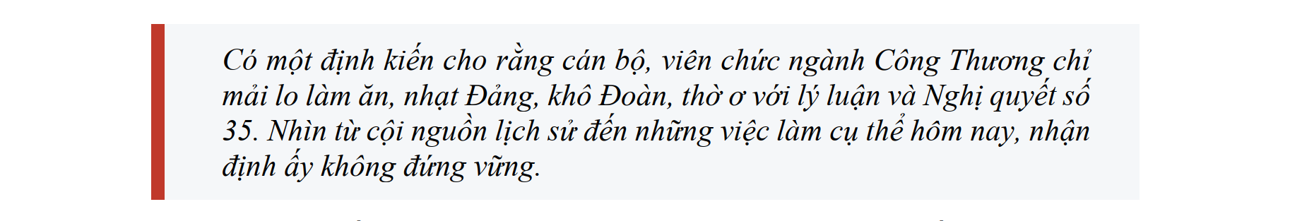 Người làm kinh tế ngành Công Thương không đứng ngoài mặt trận tư tưởng - 1