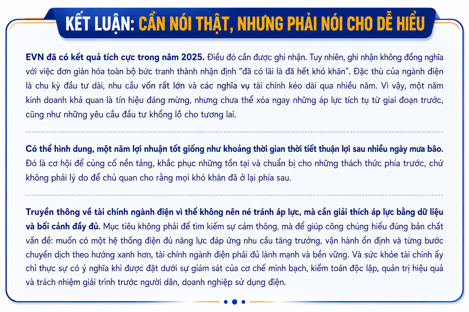 Tài chính điện lực dưới ánh sáng an ninh năng lượng - Bài 2: Lãi lớn chưa phải đã hết áp lực - 9