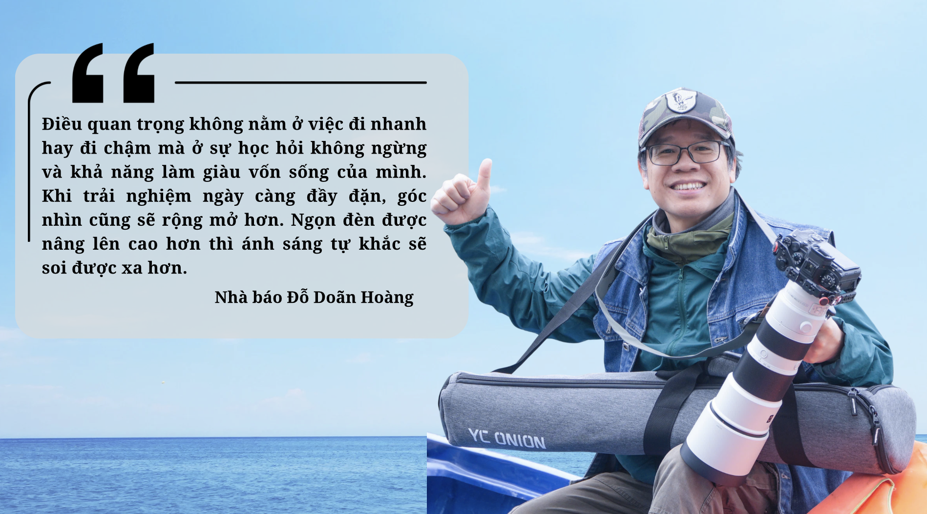Nhà báo Đỗ Doãn Hoàng:"Làm báo là đi tìm những điều chưa ai nhìn thấy" - 3