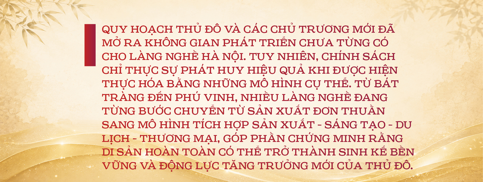 Làng nghề - làng trong phố dưới góc nhìn Nghị quyết 80 và quy hoạch Thủ đô 100 năm: Kỳ 2 - Thách thức mới - 10