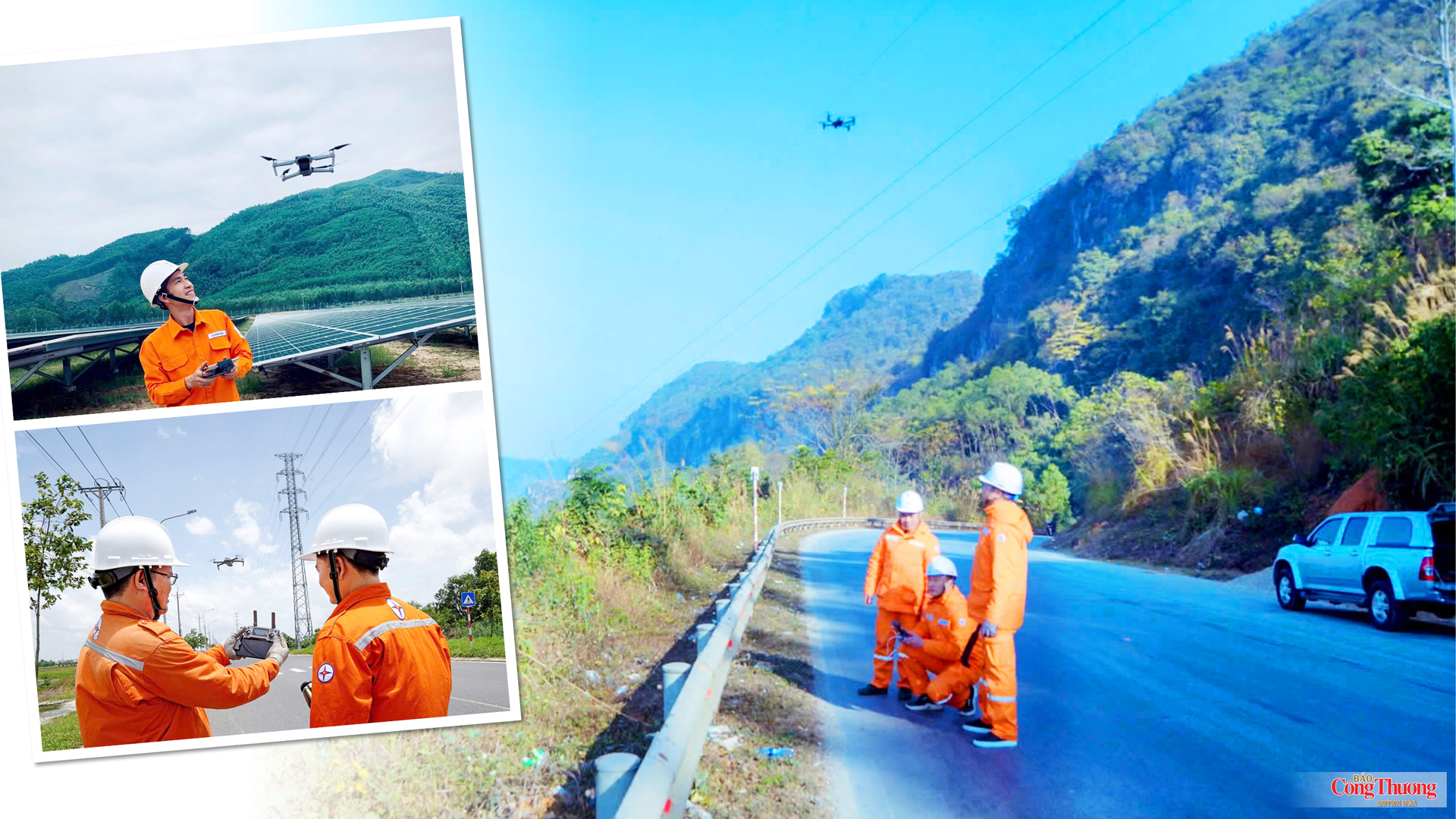 Ứng dụng UAV trong vận hành lưới điện.