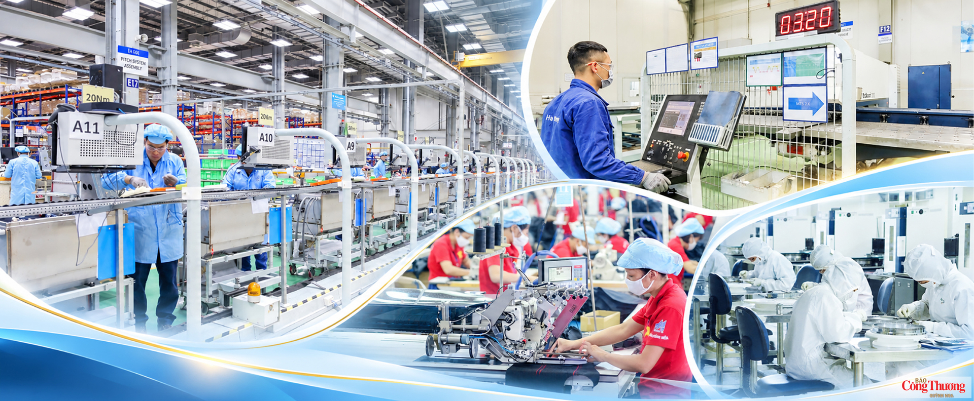 Nhiều doanh nghiệp đã ứng dụng các công nghệ hiện đại vào sản xuất.