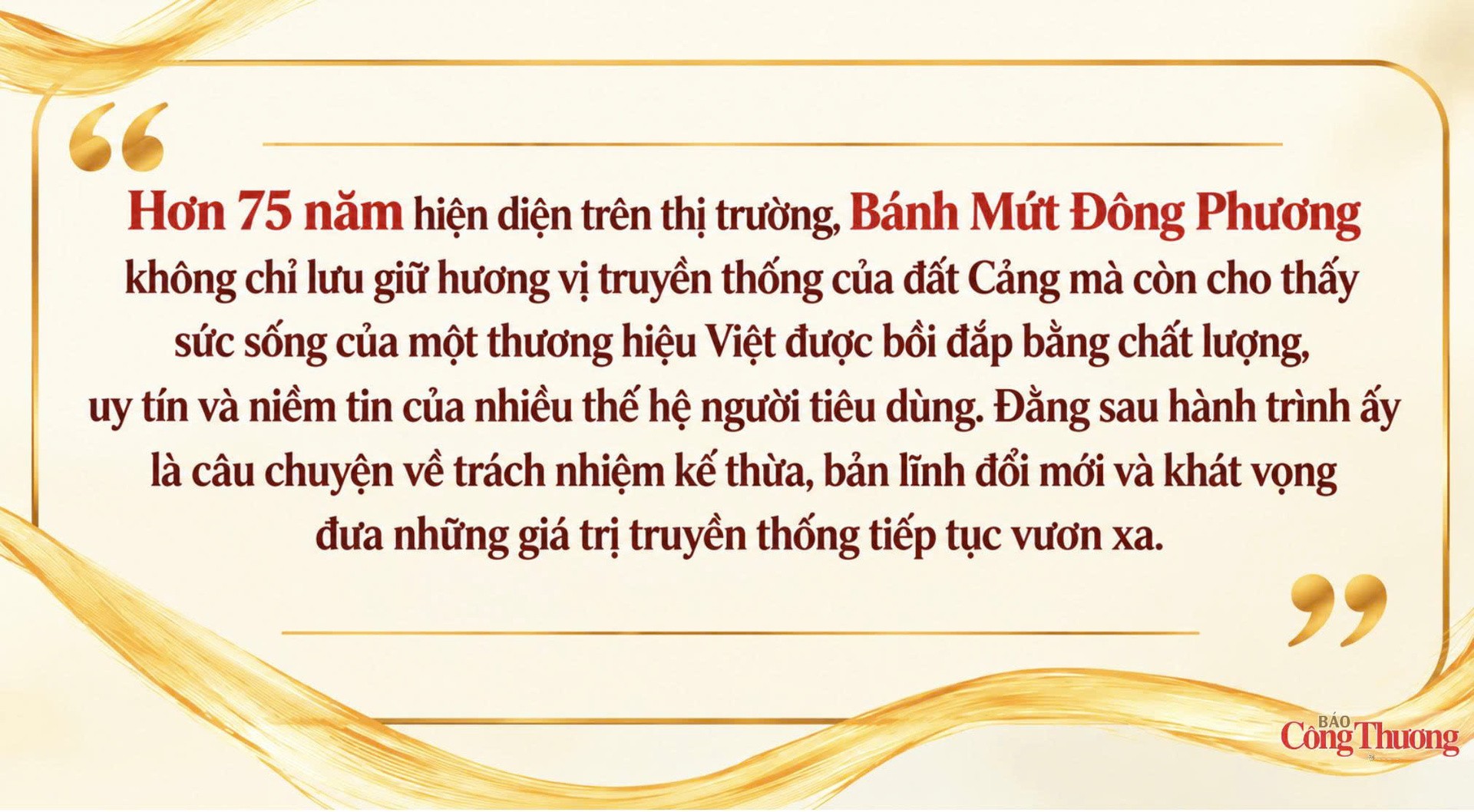 Câu chuyện xây dựng thương hiệu truyền thống nhìn từ Bánh Mứt Đông Phương  - 2