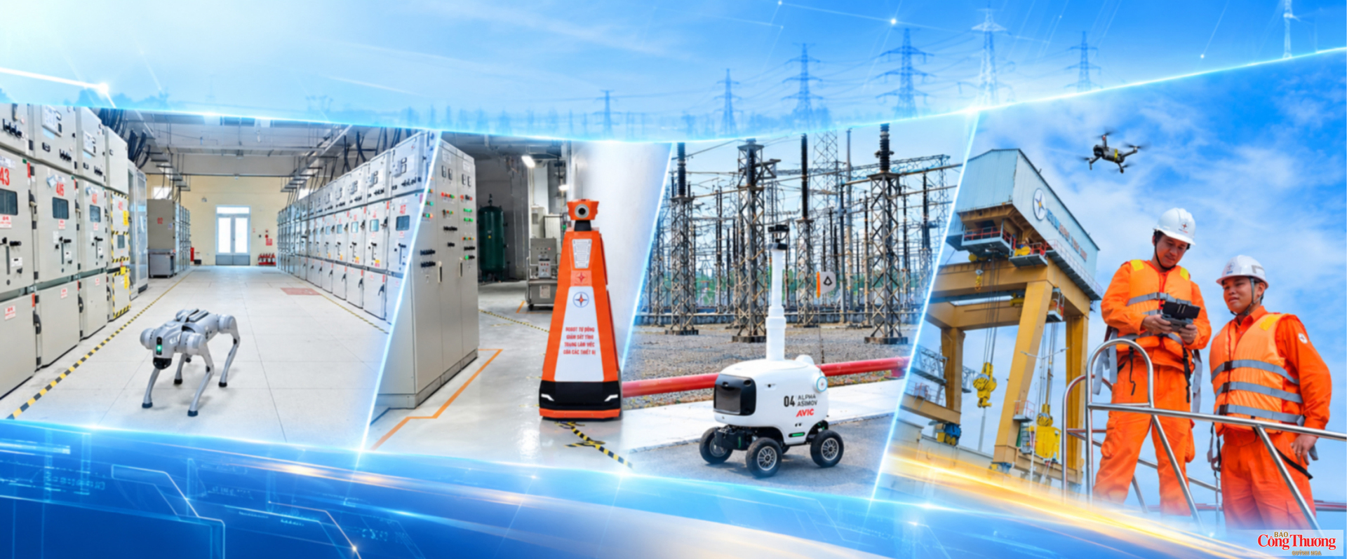 EVN tích cực ứng dụng các công nghệ tiên tiến trong quản lý, vận hành.